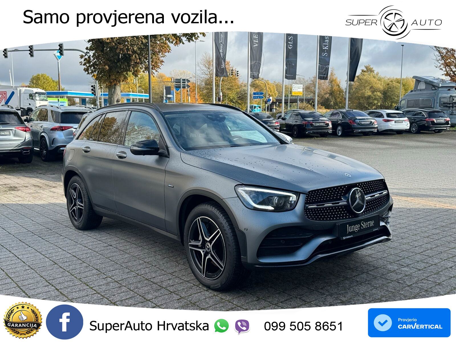 Mercedes GLC 300de (306 KS) 4MATIC 9G-TRONIC AMG ZRAČNI+ACC+GR SJED+KAM