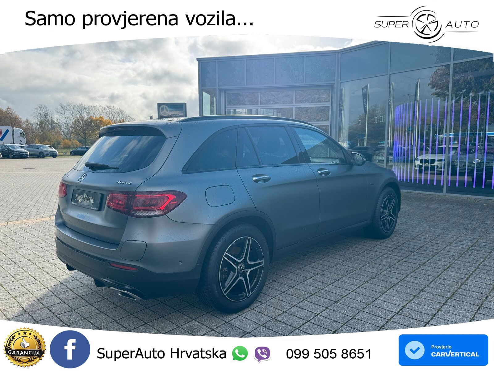 Mercedes GLC 300de (306 KS) 4MATIC 9G-TRONIC AMG ZRAČNI+ACC+GR SJED+KAM