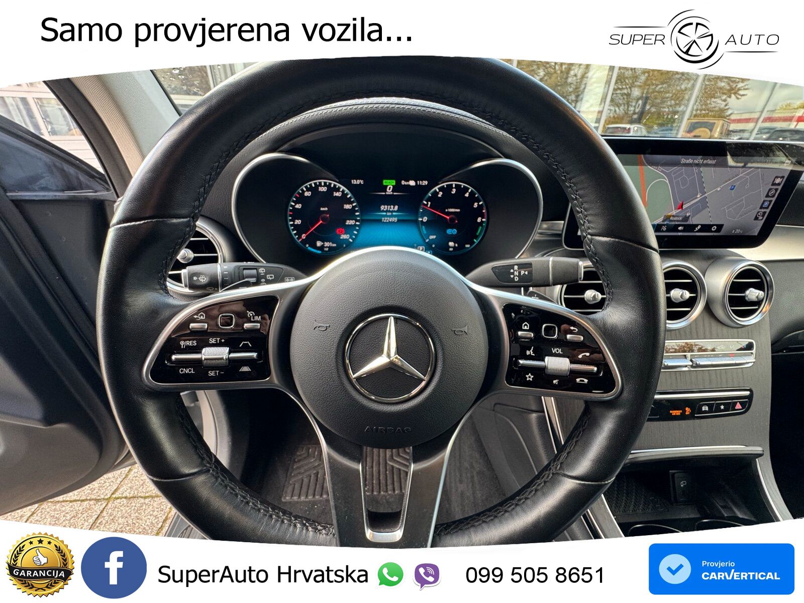 Mercedes GLC 300de (306 KS) 4MATIC 9G-TRONIC AMG ZRAČNI+ACC+GR SJED+KAM