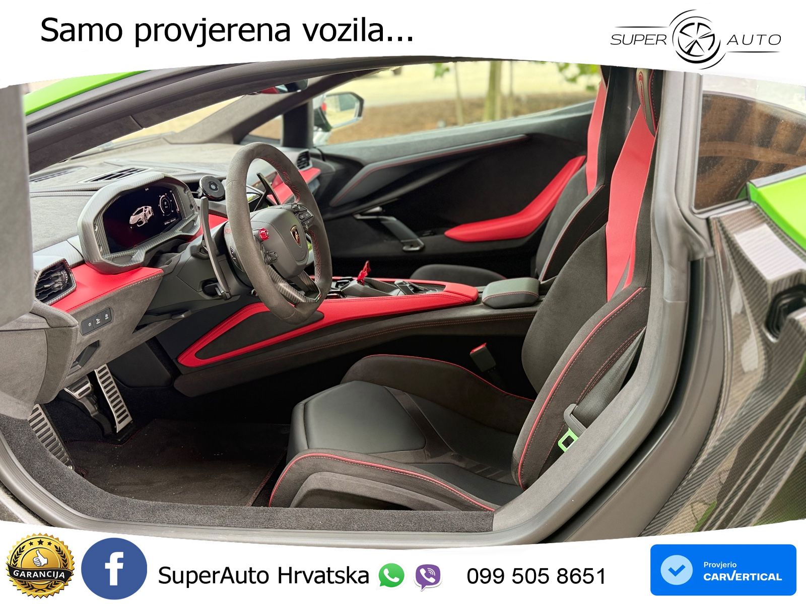 Lamborghini Revuelto 6.5 V12 (1015 KS) 4WD DCT LED+GR SJED+ACC