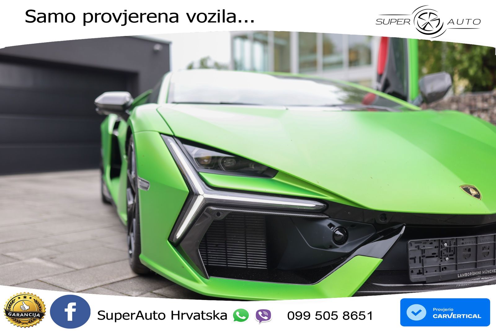Lamborghini Revuelto 6.5 V12 (1015 KS) 4WD DCT LED+GR SJED+ACC