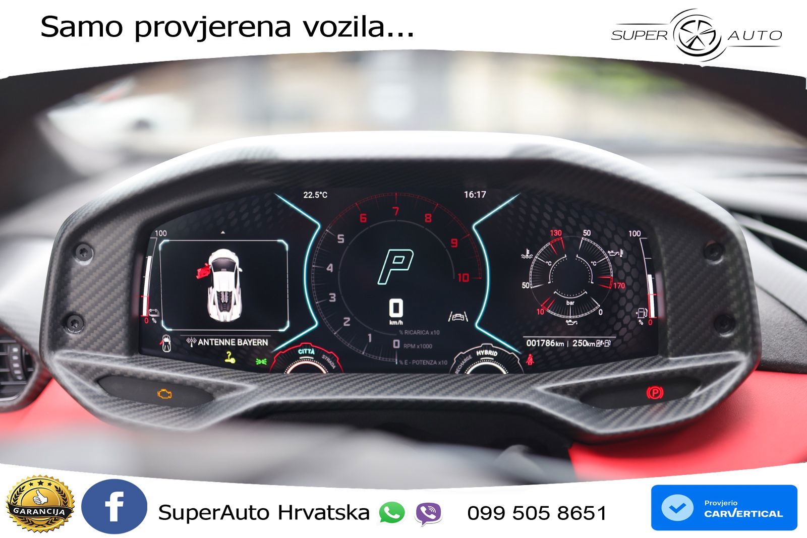 Lamborghini Revuelto 6.5 V12 (1015 KS) 4WD DCT LED+GR SJED+ACC