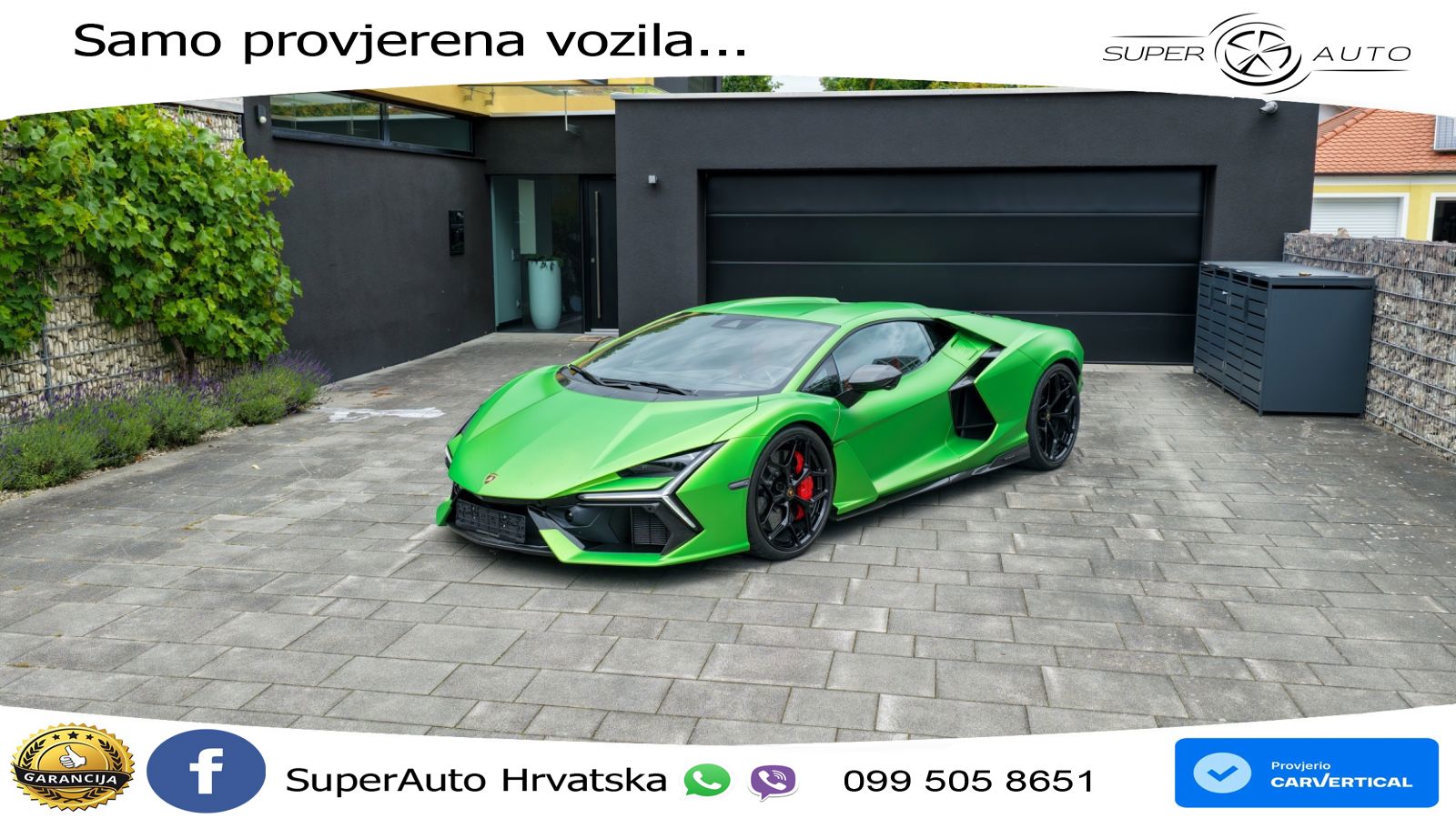 Lamborghini Revuelto 6.5 V12 (1015 KS) 4WD DCT LED+GR SJED+ACC
