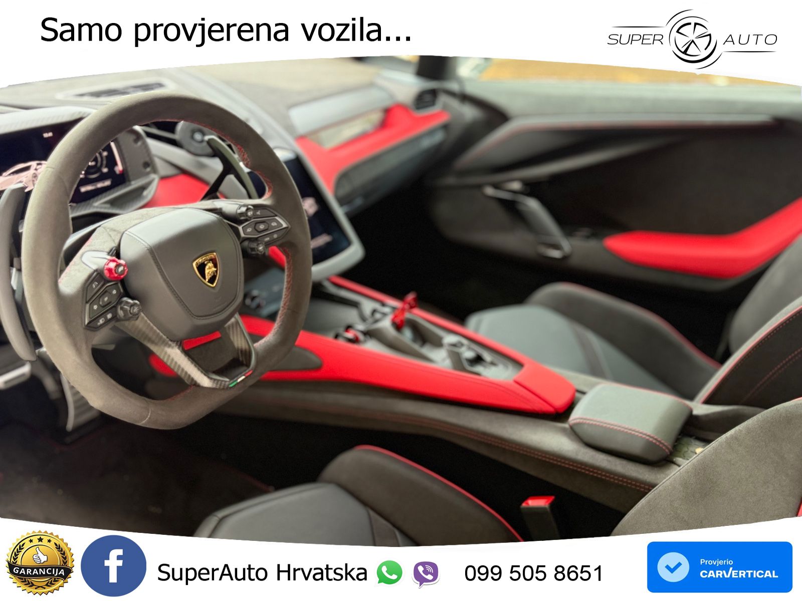 Lamborghini Revuelto 6.5 V12 (1015 KS) 4WD DCT LED+GR SJED+ACC