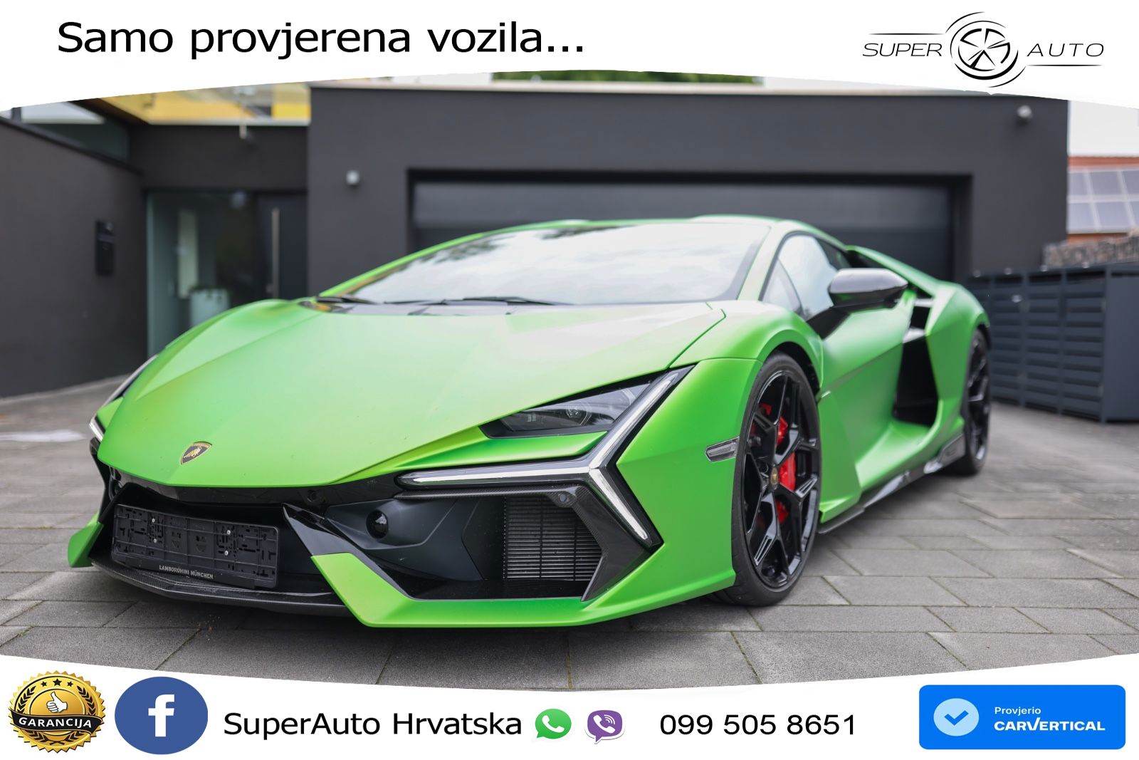 Lamborghini Revuelto 6.5 V12 (1015 KS) 4WD DCT LED+GR SJED+ACC