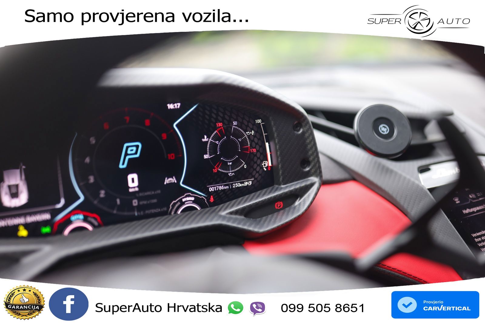 Lamborghini Revuelto 6.5 V12 (1015 KS) 4WD DCT LED+GR SJED+ACC