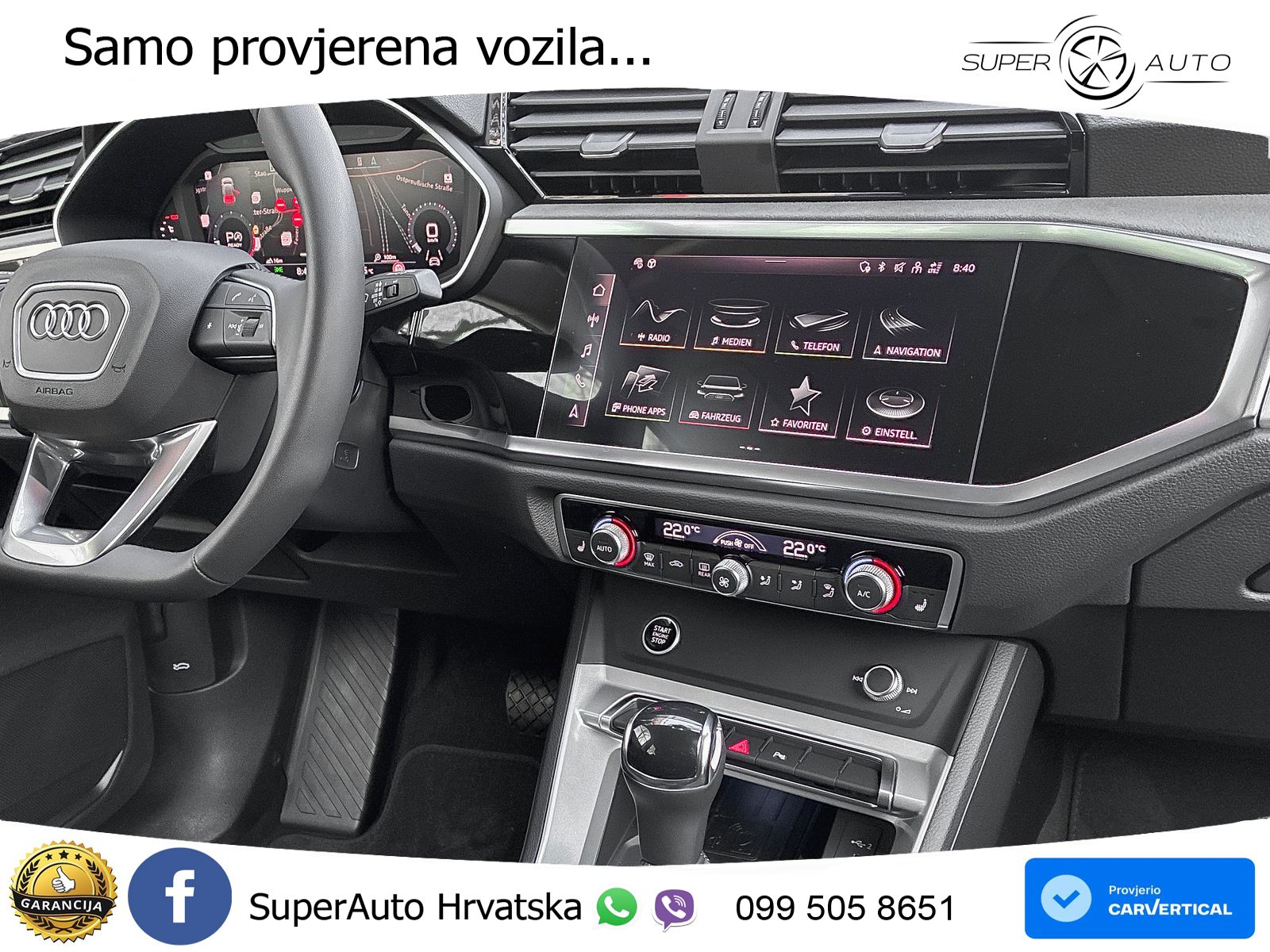 Audi Q3 35 TFSI (150 KS) S tronic advanced LED+GR SJED+ACC