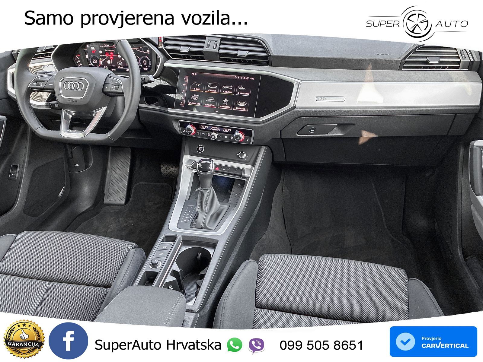 Audi Q3 35 TFSI (150 KS) S tronic advanced LED+GR SJED+ACC
