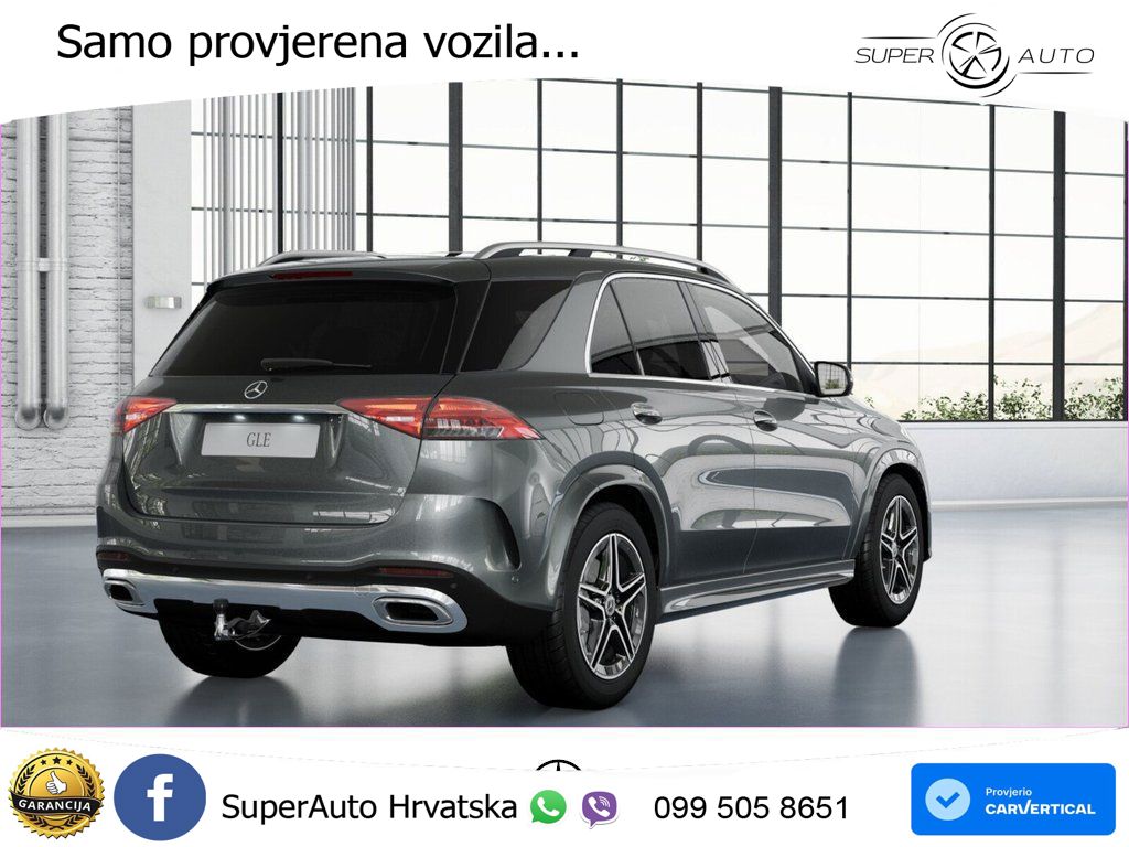 Mercedes GLE 450d (367 KS) EQ Boost 4MATIC 9G-TRONIC AMG ZRAČNI+ACC+GR SJED+360+PANO