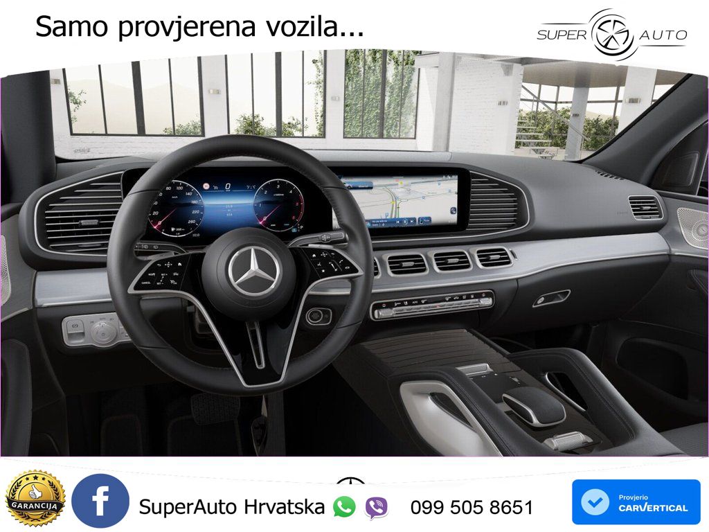 Mercedes GLE 450d (367 KS) EQ Boost 4MATIC 9G-TRONIC AMG ZRAČNI+ACC+GR SJED+360+PANO