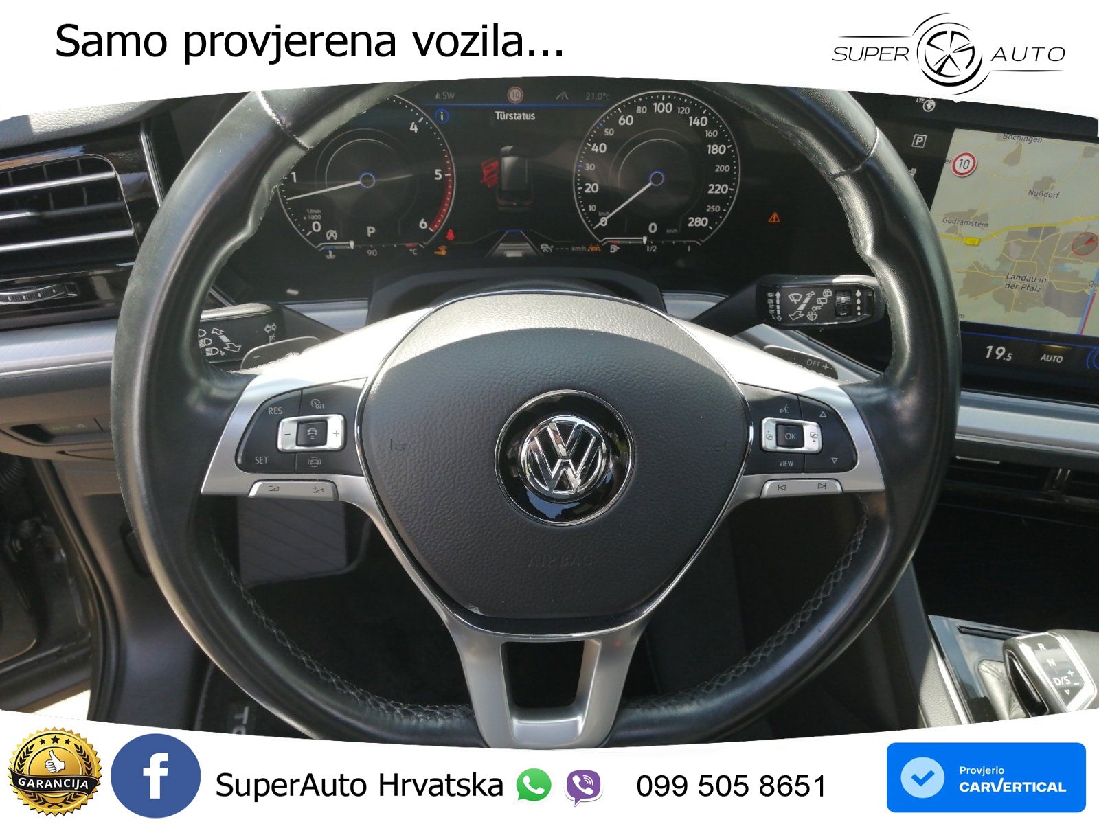 Volkswagen Touareg 3.0 V6 TDI (286 KS) 4MOTION Tiptronic ZRAČNI+ACC+GR SJED+KAM+PANO