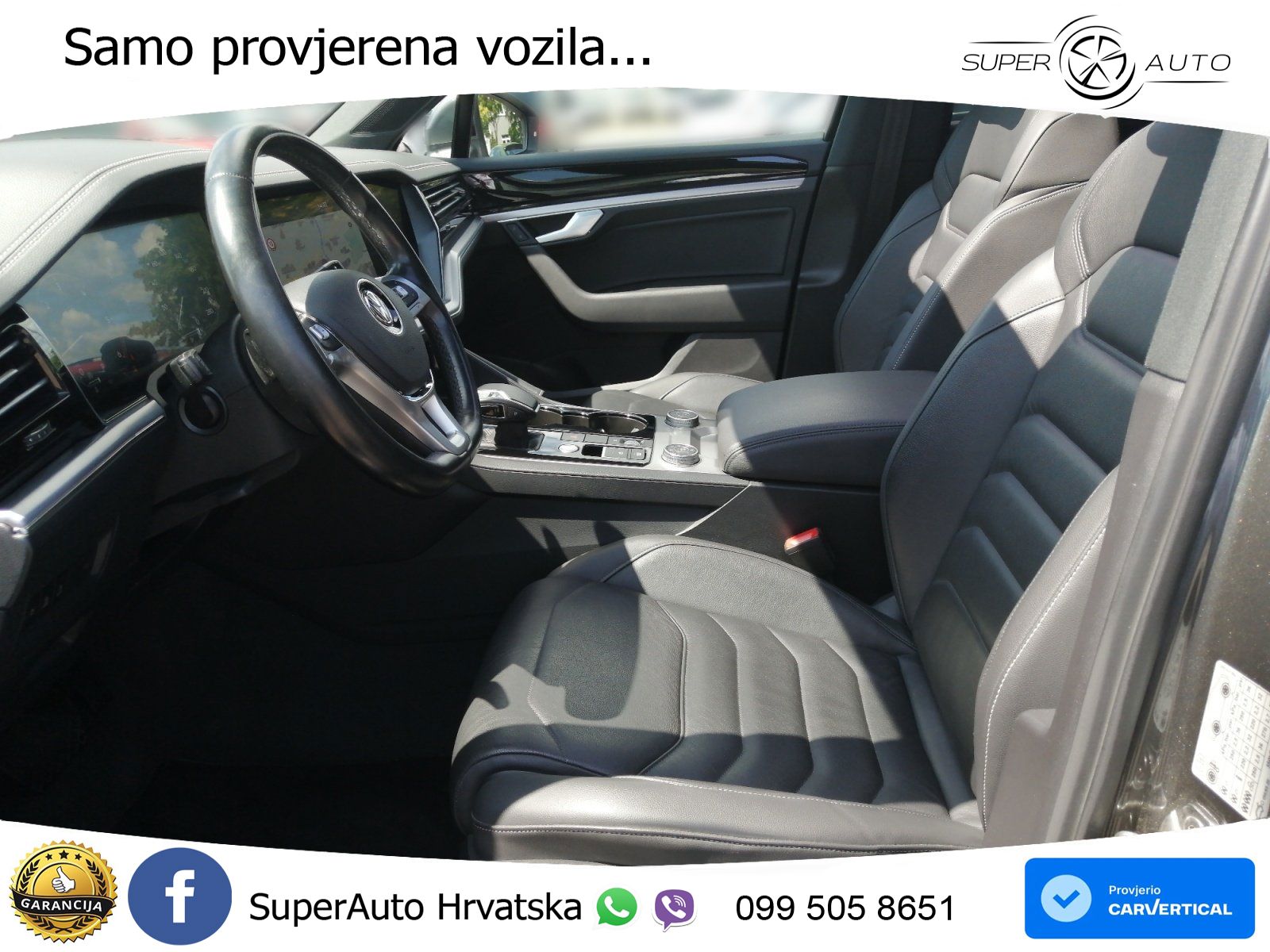 Volkswagen Touareg 3.0 V6 TDI (286 KS) 4MOTION Tiptronic ZRAČNI+ACC+GR SJED+KAM+PANO