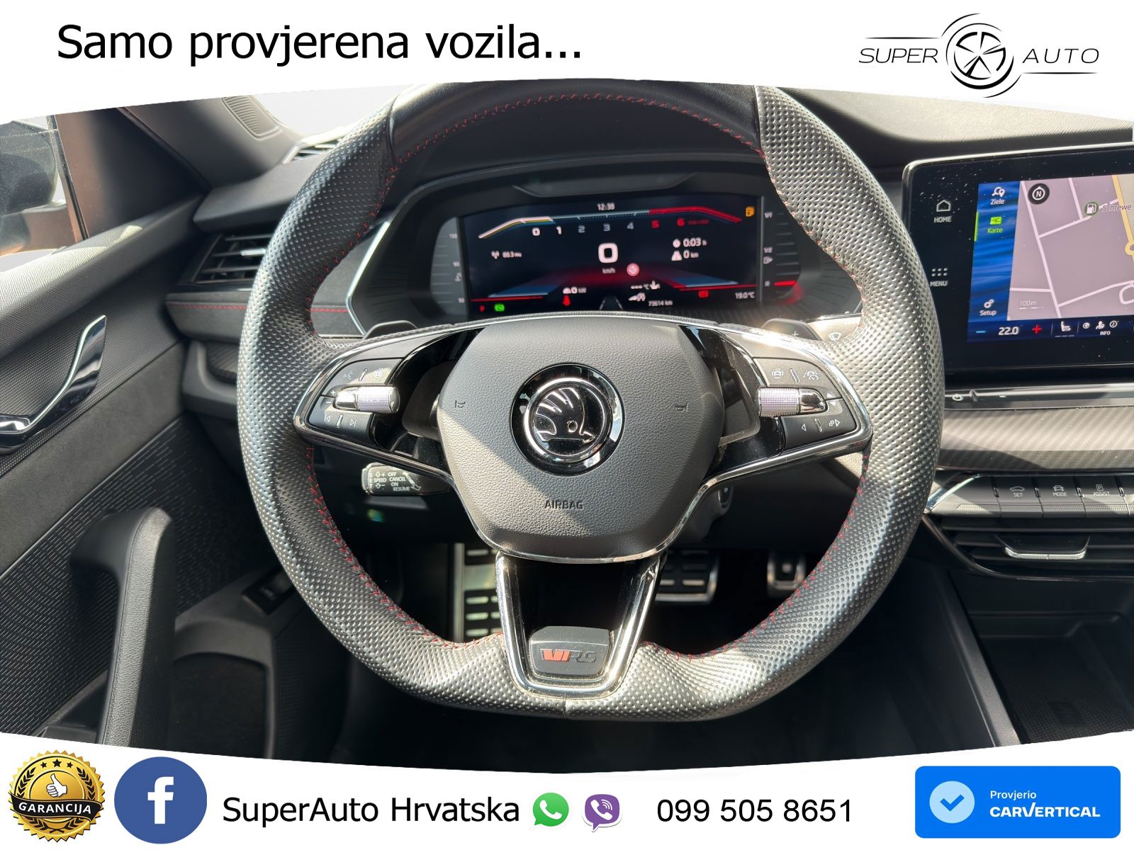 Škoda Octavia Combi RS 2.0 TDI (200 KS) 4x4 DSG MATRIX+GR SJED+KAM