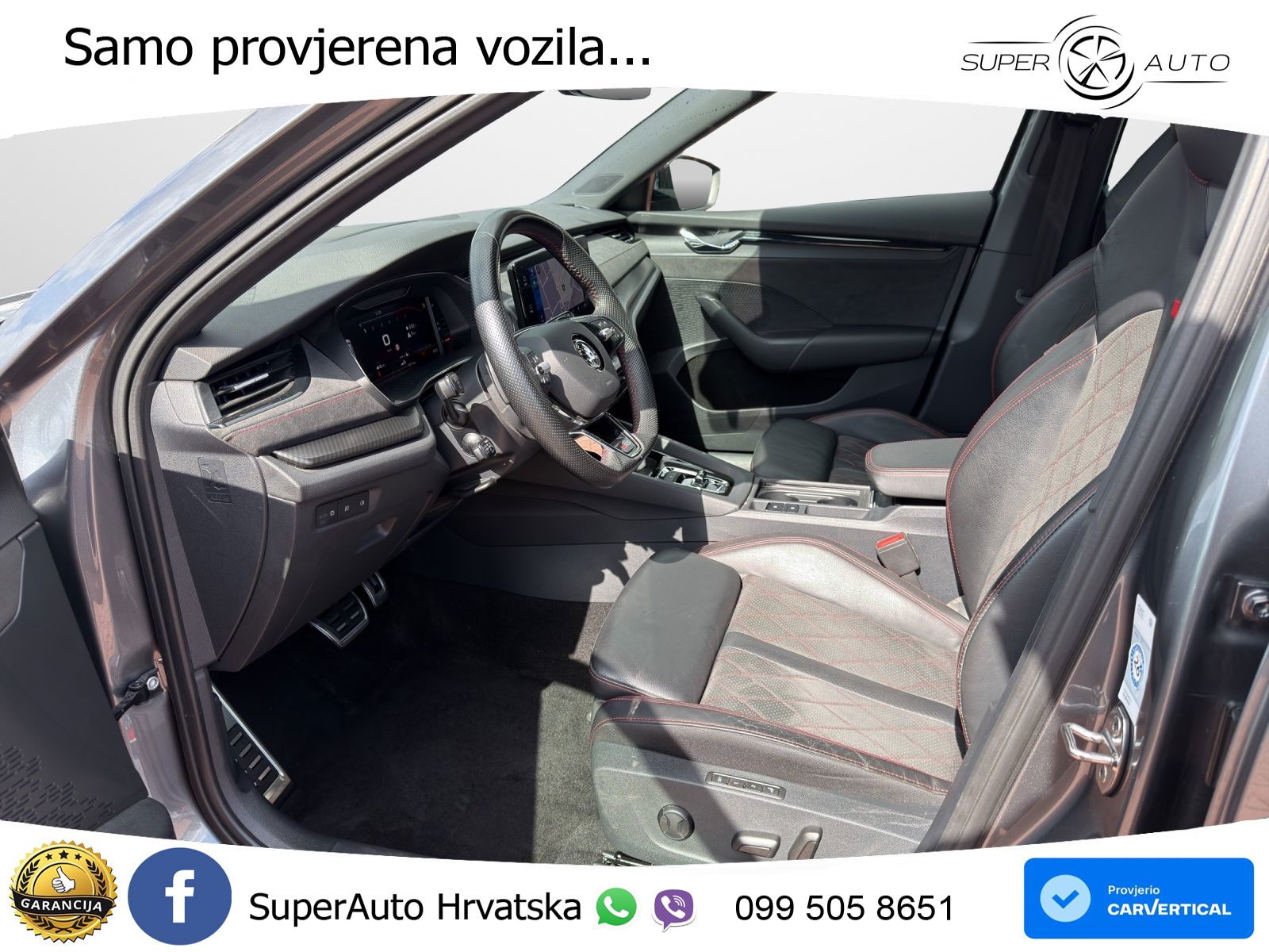 Škoda Octavia Combi RS 2.0 TDI (200 KS) 4x4 DSG MATRIX+GR SJED+KAM