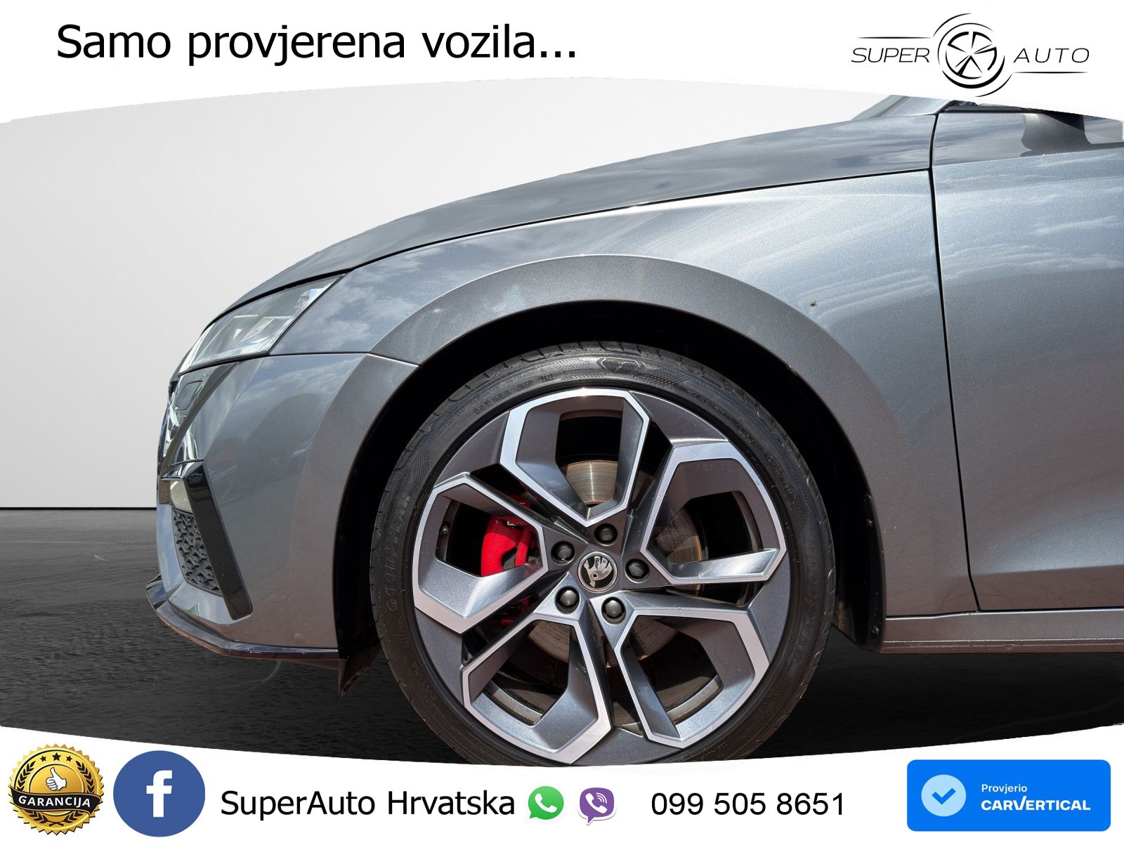 Škoda Octavia Combi RS 2.0 TDI (200 KS) 4x4 DSG MATRIX+GR SJED+KAM