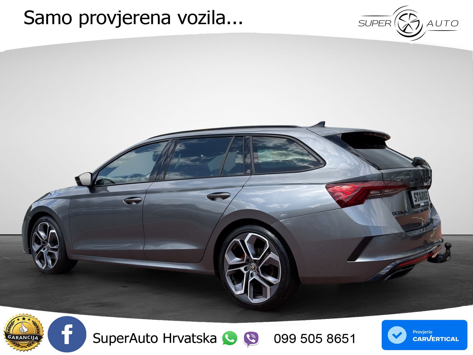 Škoda Octavia Combi RS 2.0 TDI (200 KS) 4x4 DSG MATRIX+GR SJED+KAM