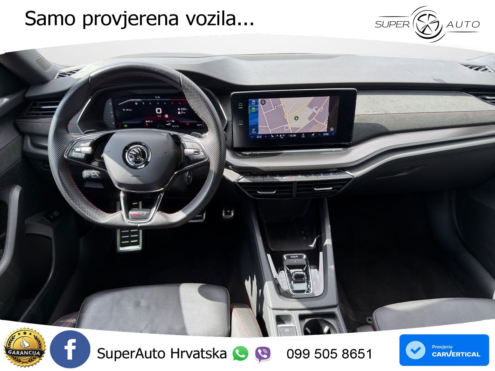 Škoda Octavia Combi RS 2.0 TDI (200 KS) 4x4 DSG MATRIX+GR SJED+KAM