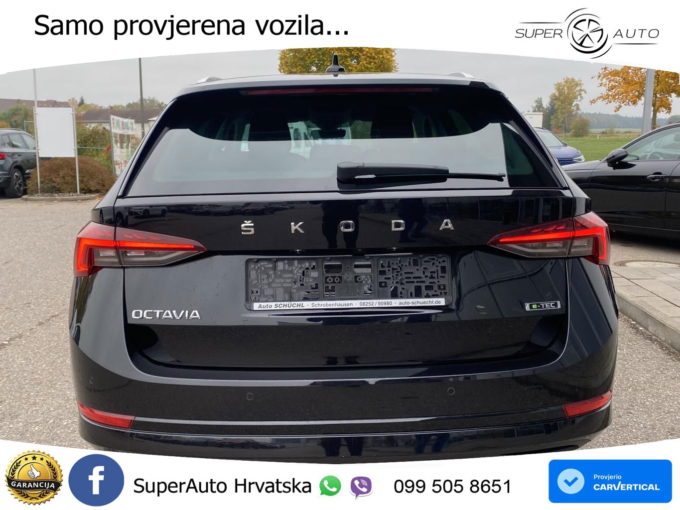 Škoda Octavia Combi 1.5 TSI (150 KS) DSG LED+GR SJED+ACC