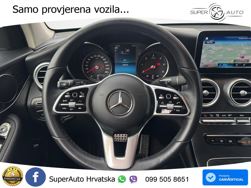 Mercedes GLC 220d (194 KS) 4MATIC G-TRONIC LED+GR SJED+ACC