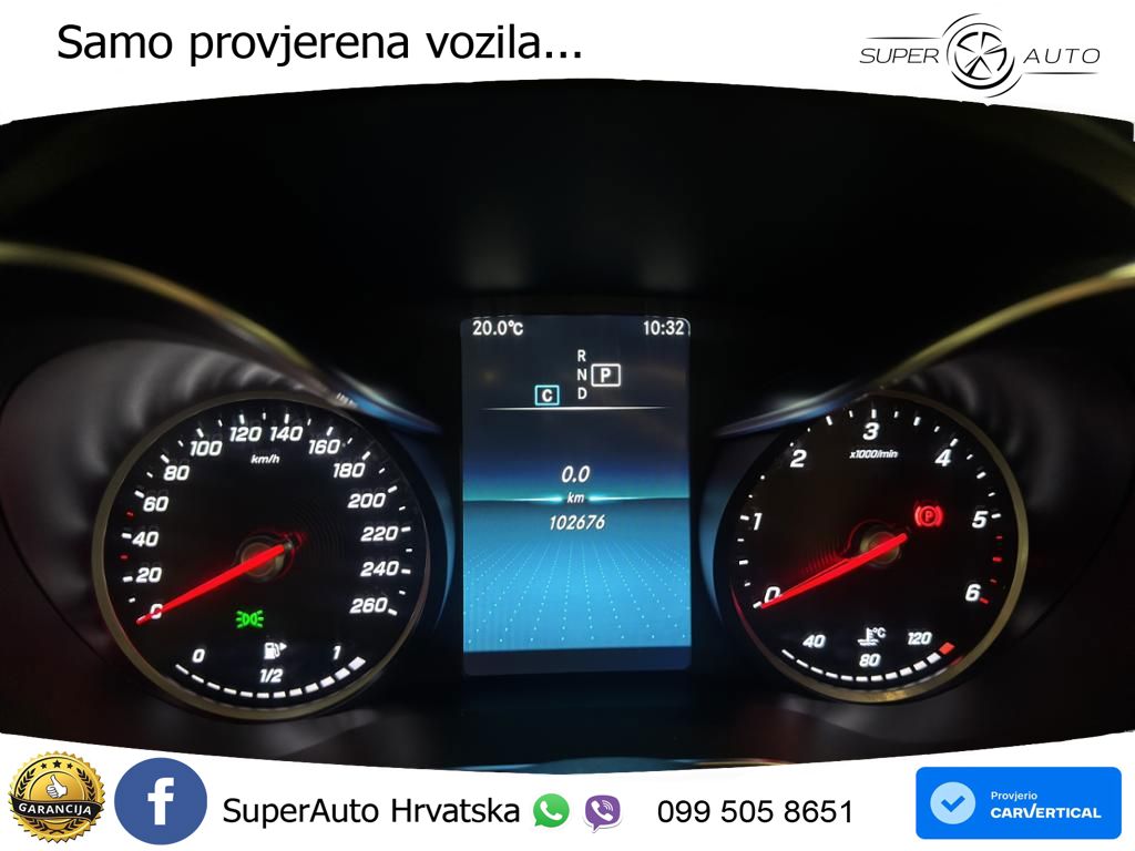 Mercedes GLC 220d (194 KS) 4MATIC G-TRONIC LED+GR SJED+ACC