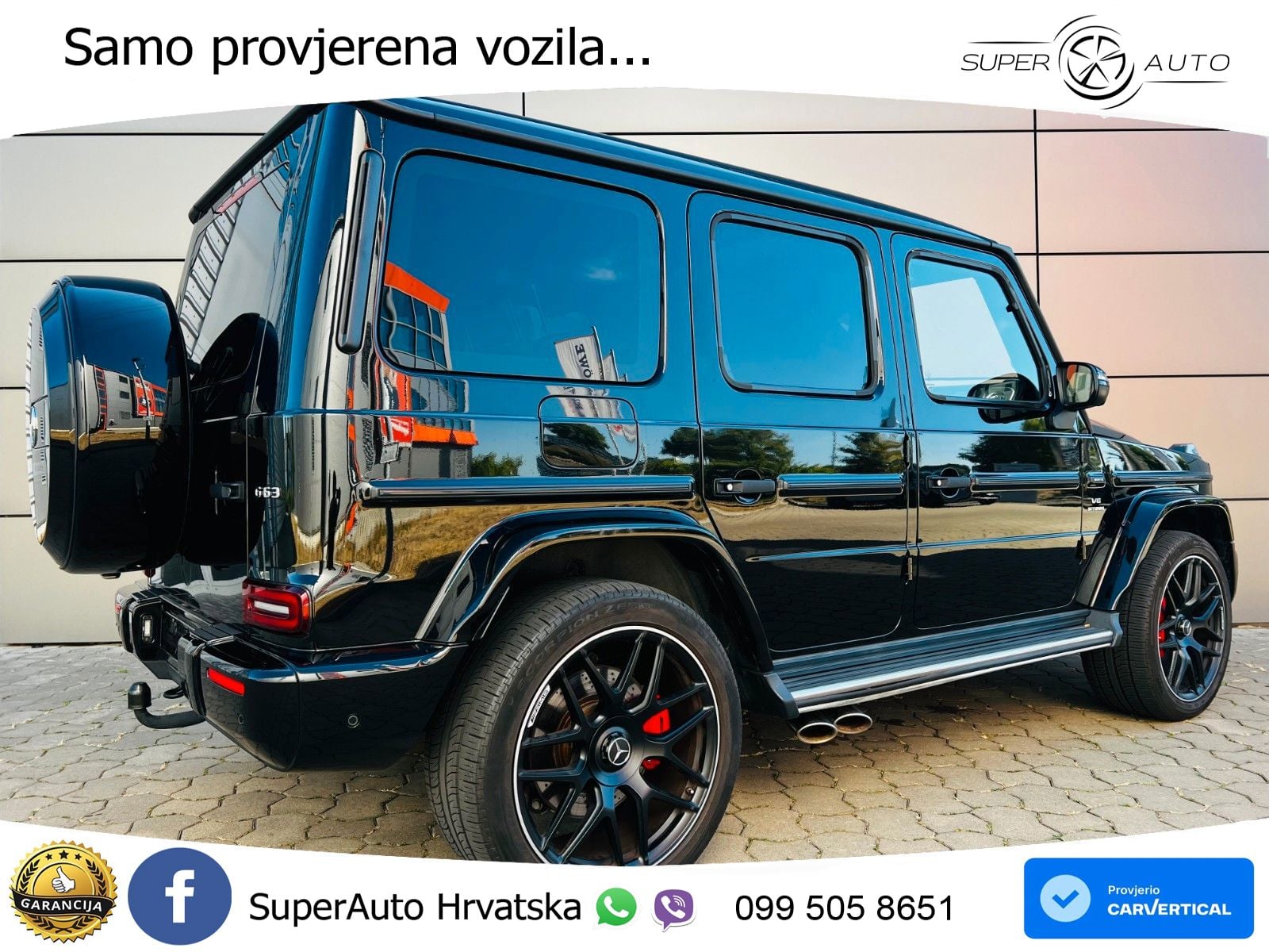 Mercedes AMG G 63 Long V8 (585 KS) 4MATIC 9G-TRONIC AMG SPEEDSHIFT PLUS Exclusive LED+GR SJED+ACC