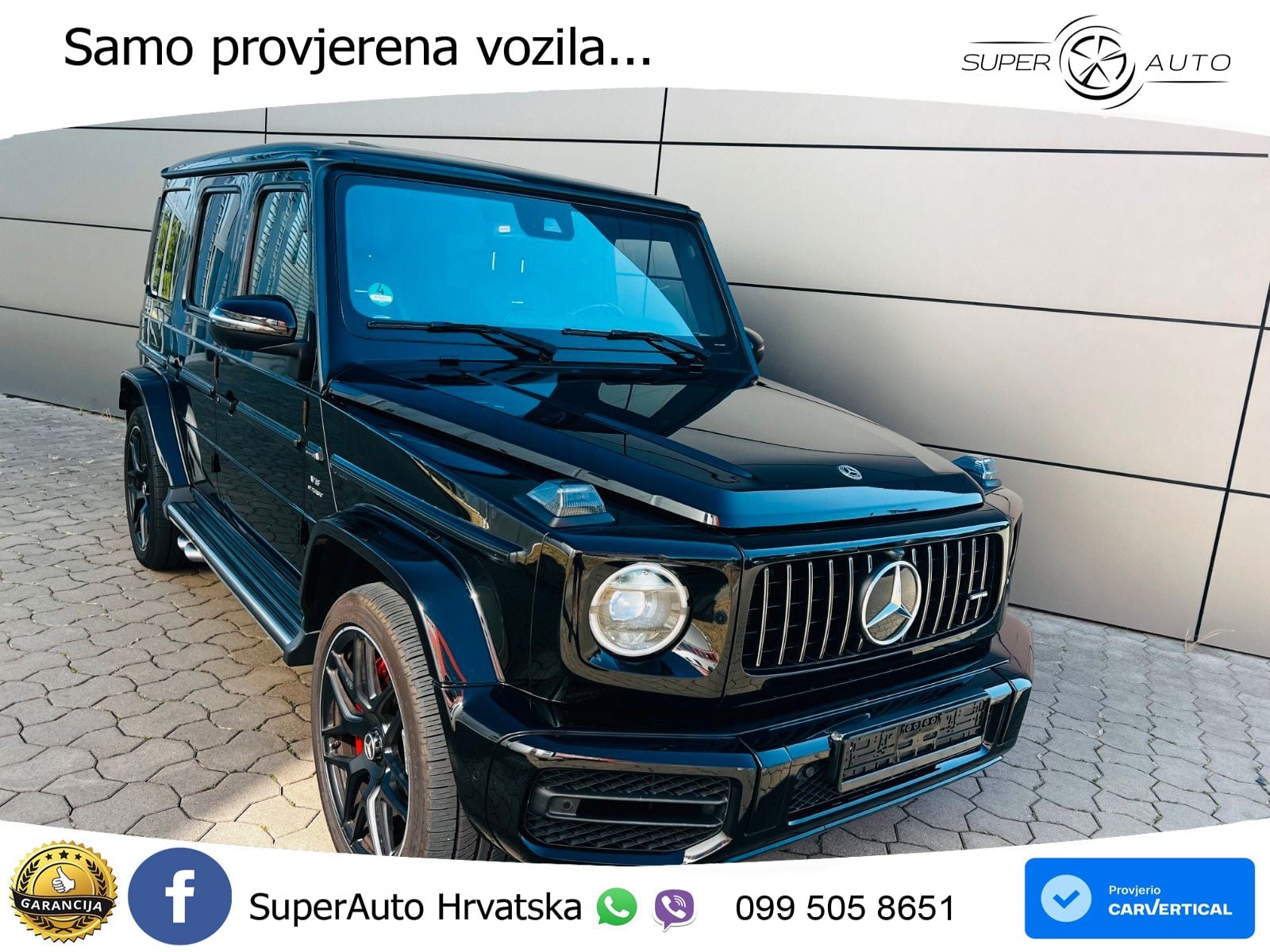 Mercedes AMG G 63 Long V8 (585 KS) 4MATIC 9G-TRONIC AMG SPEEDSHIFT PLUS Exclusive LED+GR SJED+ACC