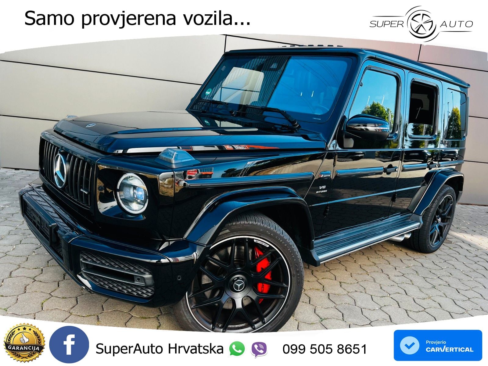 Mercedes AMG G 63 Long V8 (585 KS) 4MATIC 9G-TRONIC AMG SPEEDSHIFT PLUS Exclusive LED+GR SJED+ACC
