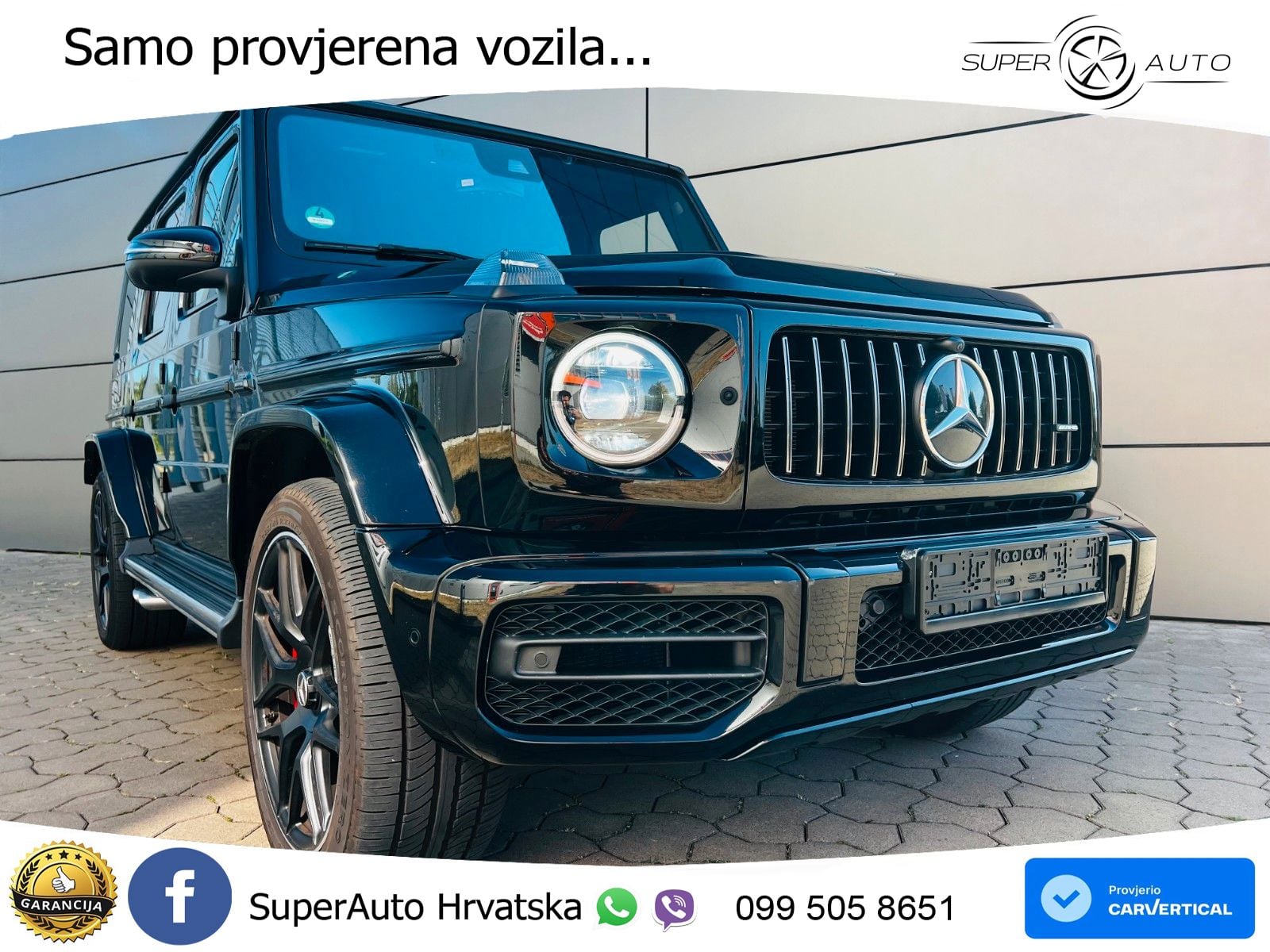 Mercedes AMG G 63 Long V8 (585 KS) 4MATIC 9G-TRONIC AMG SPEEDSHIFT PLUS Exclusive LED+GR SJED+ACC