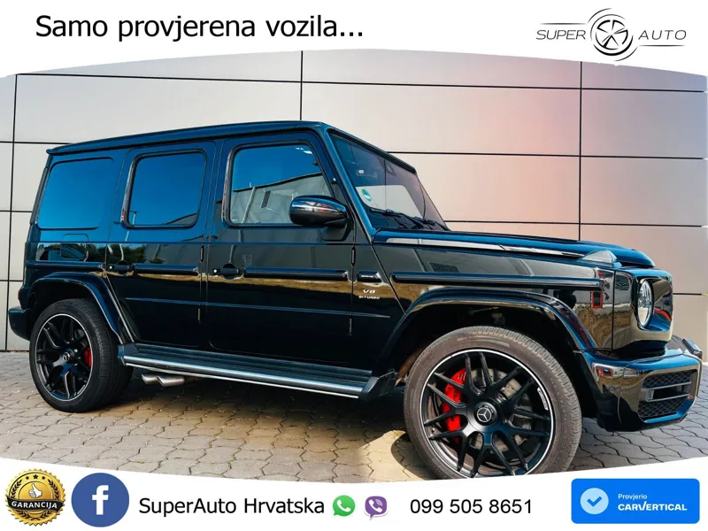 Mercedes AMG G 63 Long V8 (585 KS) 4MATIC 9G-TRONIC AMG SPEEDSHIFT PLUS Exclusive LED+GR SJED+ACC