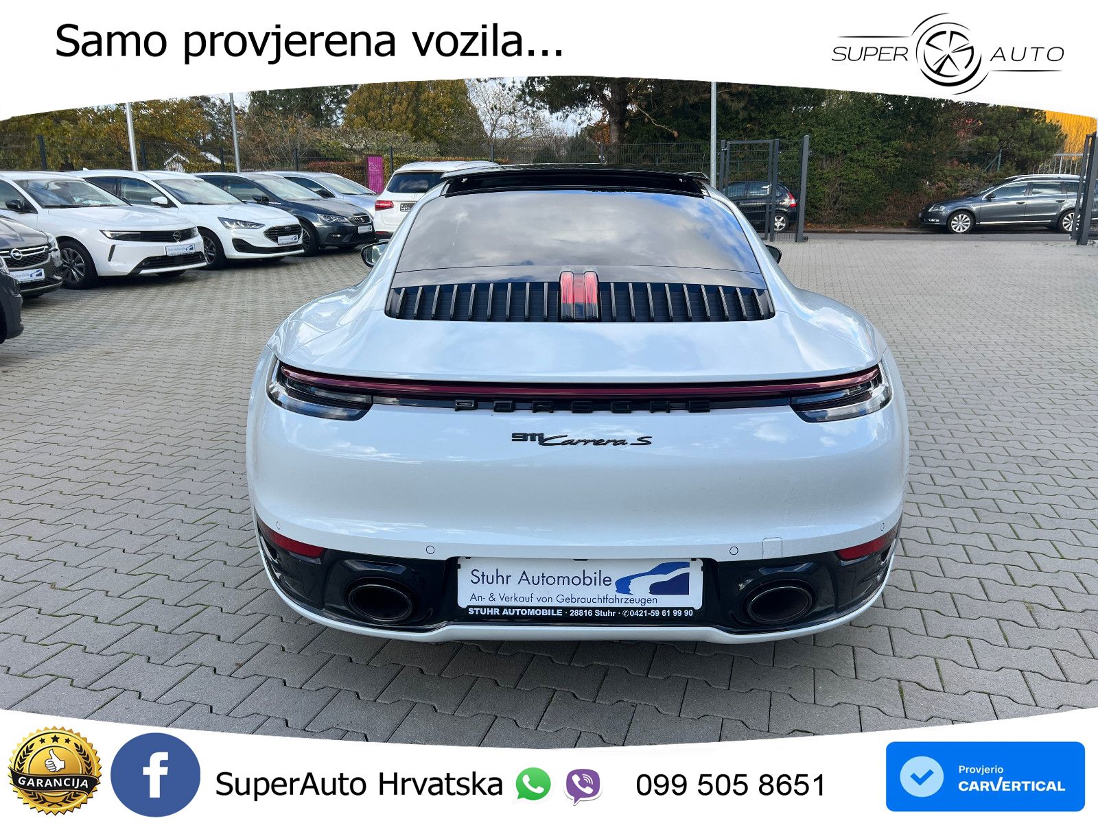 Porsche 911 Carrera S 3.0 (450 KS) PDK LED+GR SJED+ACC
