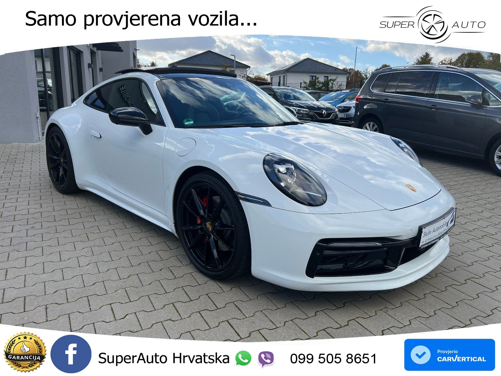 Porsche 911 Carrera S 3.0 (450 KS) PDK LED+GR SJED+ACC