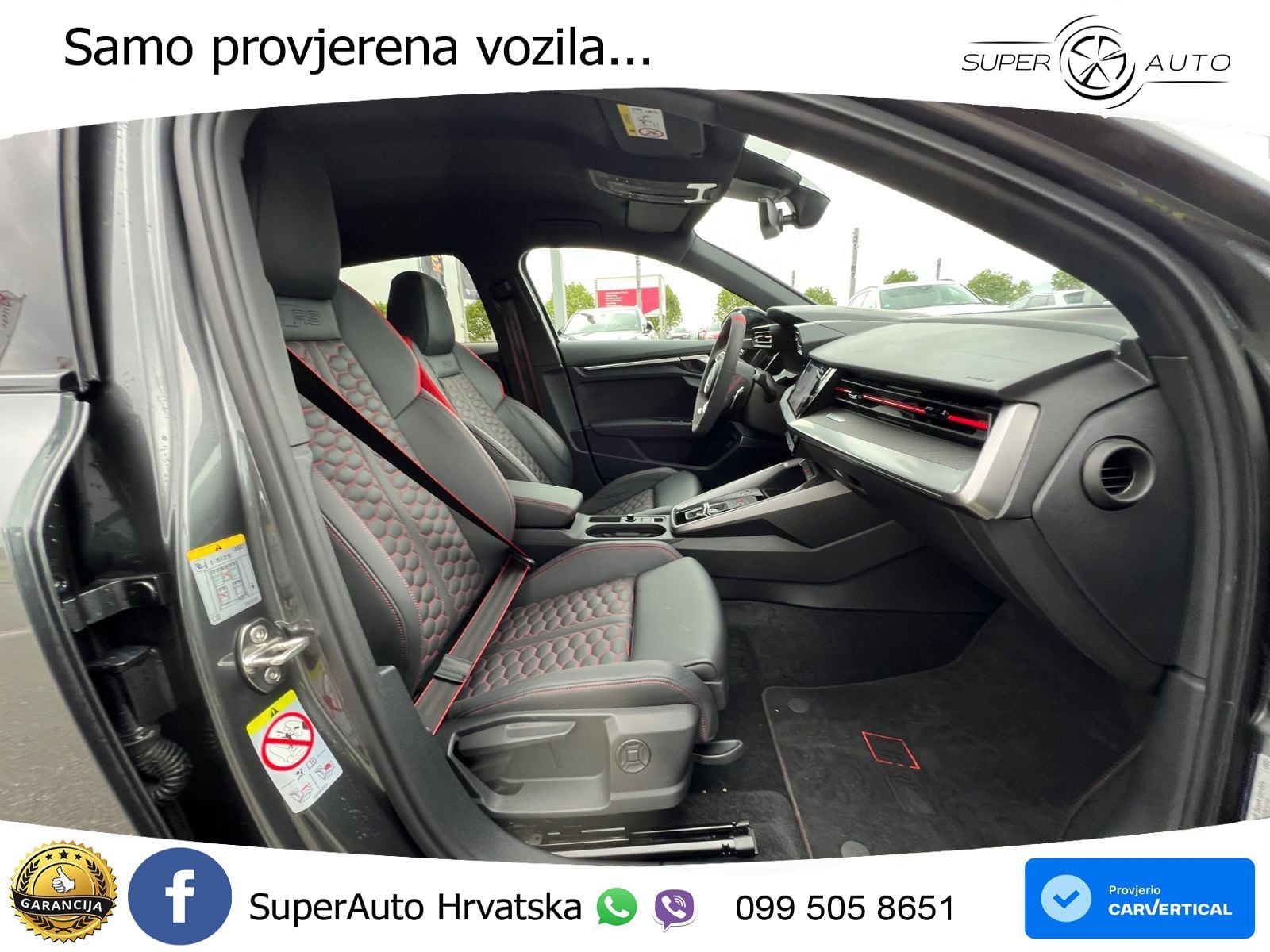 Audi RS3 Sedan 2.5 TFSI (400 KS) quattro S tronic LED+GR SJED+ACC