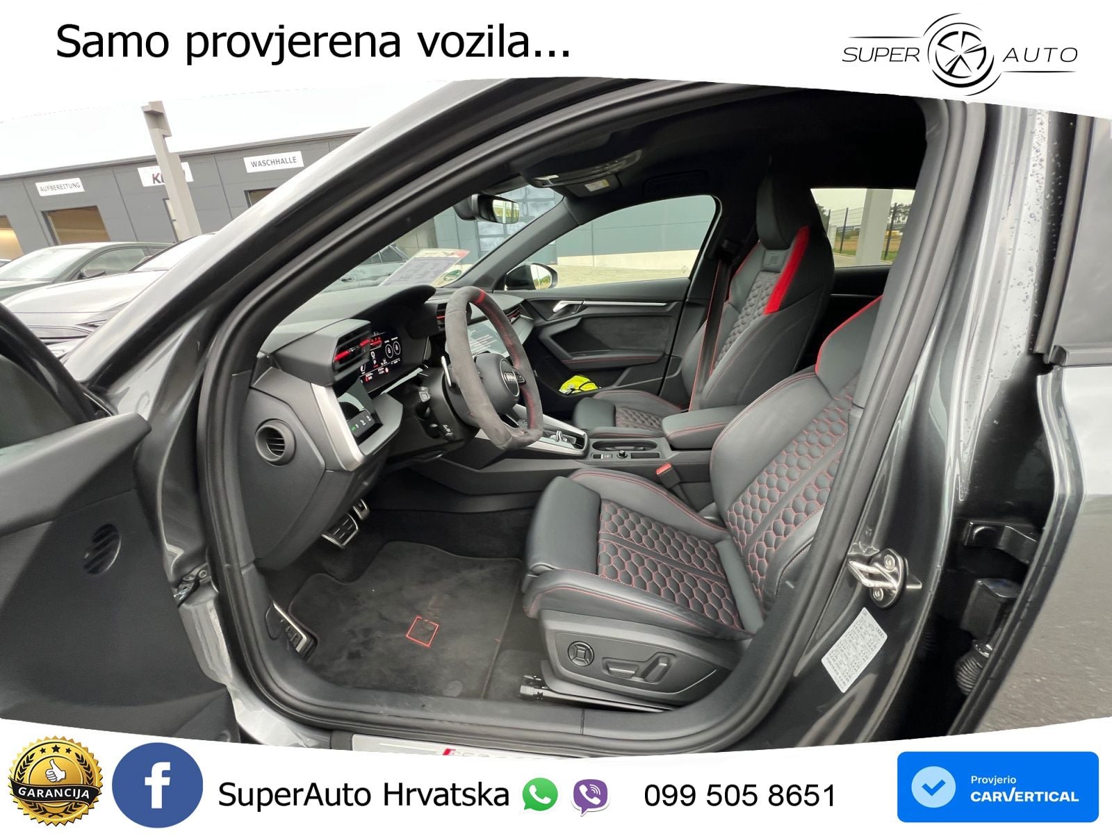 Audi RS3 Sedan 2.5 TFSI (400 KS) quattro S tronic LED+GR SJED+ACC