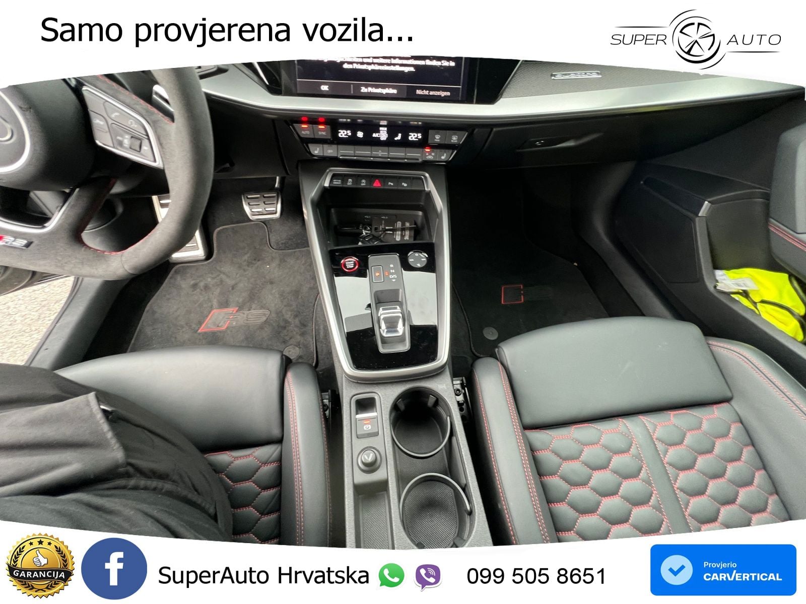 Audi RS3 Sedan 2.5 TFSI (400 KS) quattro S tronic LED+GR SJED+ACC