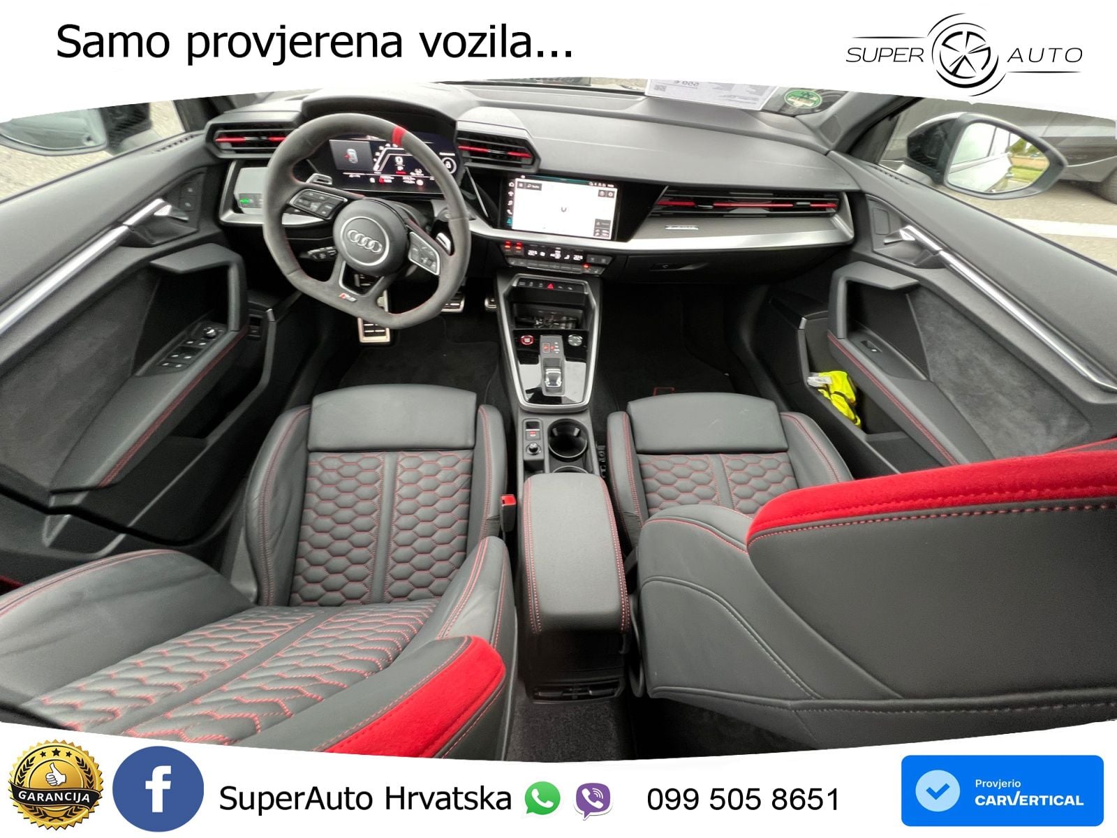 Audi RS3 Sedan 2.5 TFSI (400 KS) quattro S tronic LED+GR SJED+ACC