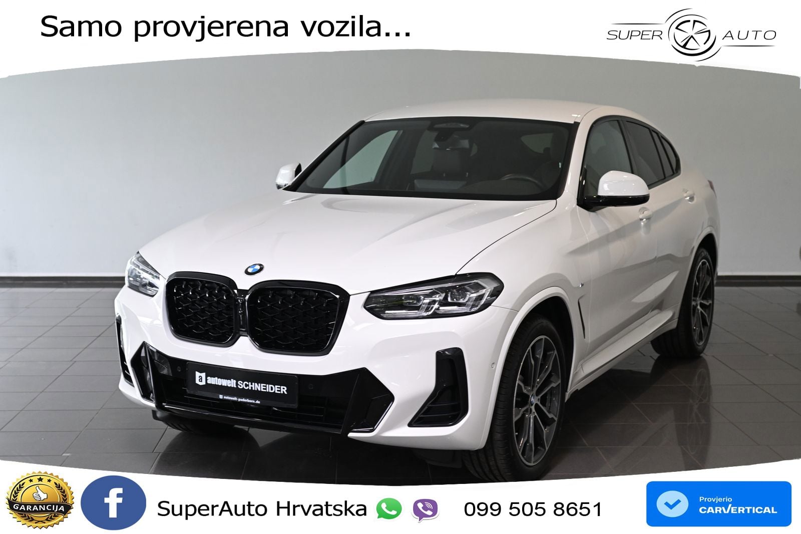 BMW X4 30d (286 KS) xDrive Steptronic M Sport LED+GR SJED+ACC