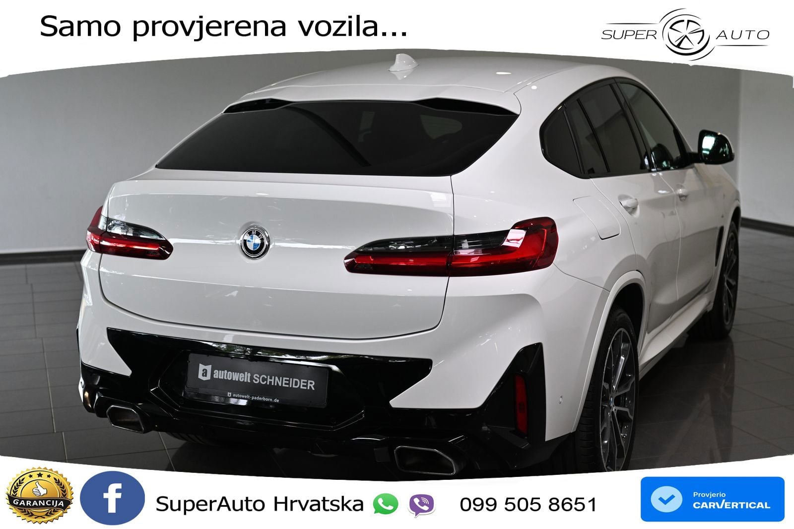 BMW X4 30d (286 KS) xDrive Steptronic M Sport LED+GR SJED+ACC