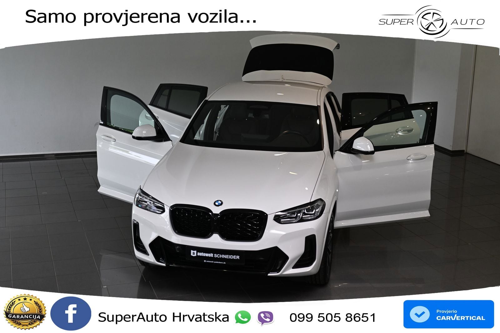 BMW X4 30d (286 KS) xDrive Steptronic M Sport LED+GR SJED+ACC