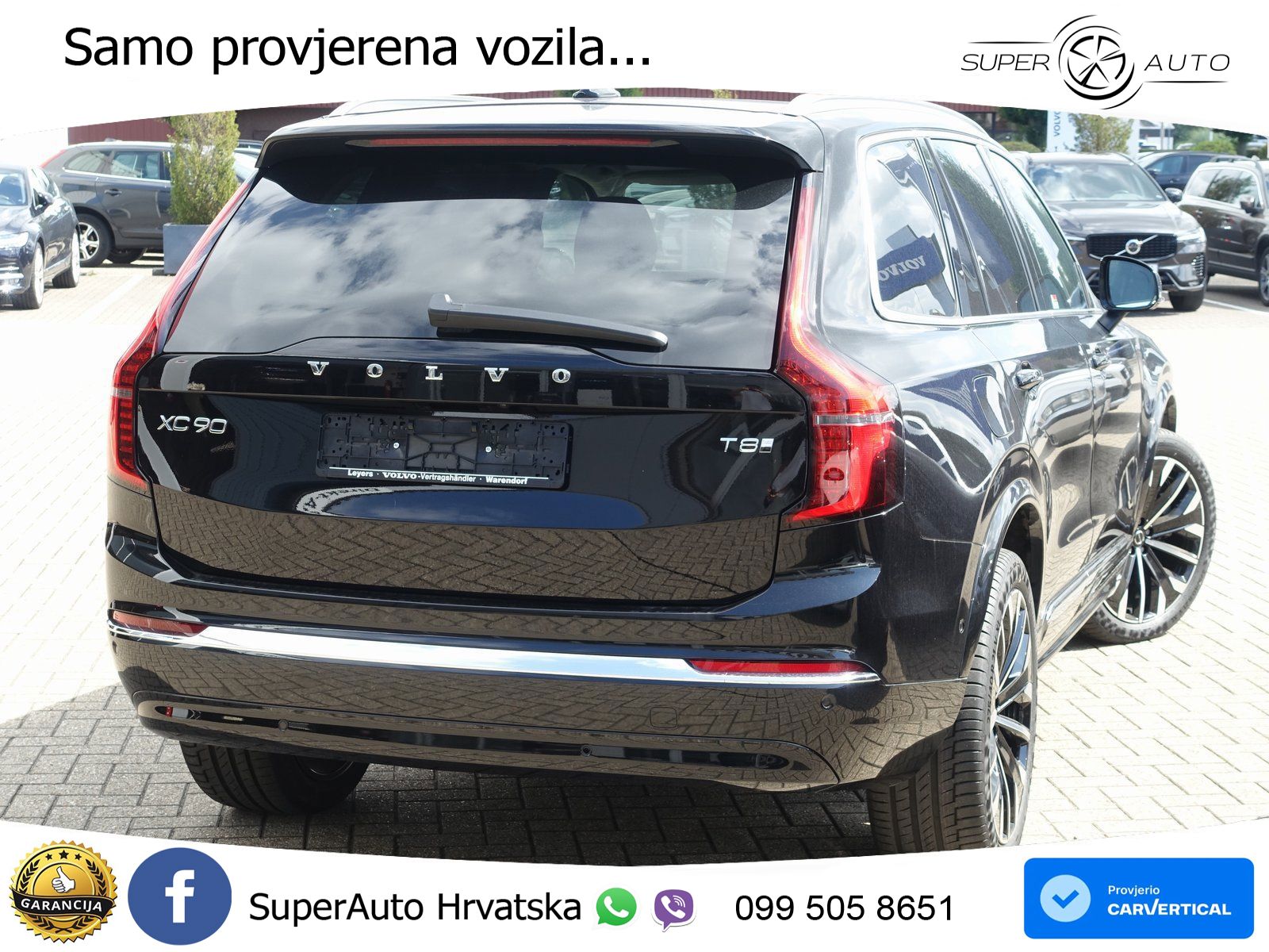Volvo XC90 2.0 T8 AWD Automatic LED+GR SJED+ACC