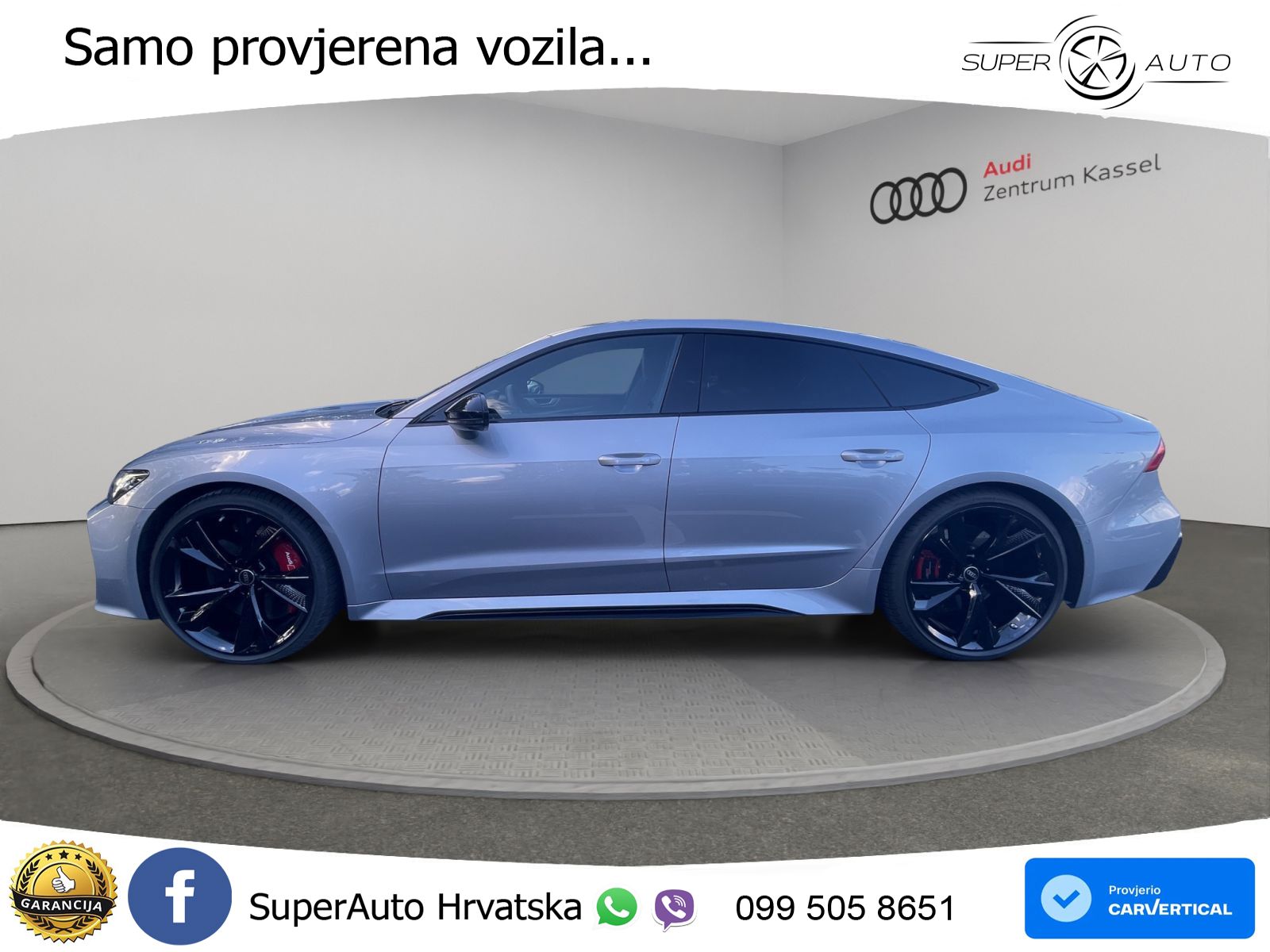 Audi RS7 4.0 TFSI V8 (600 KS) quattro tiptronic LED+GR SJED+ACC