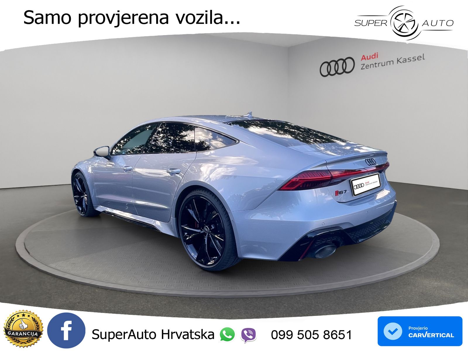 Audi RS7 4.0 TFSI V8 (600 KS) quattro tiptronic LED+GR SJED+ACC