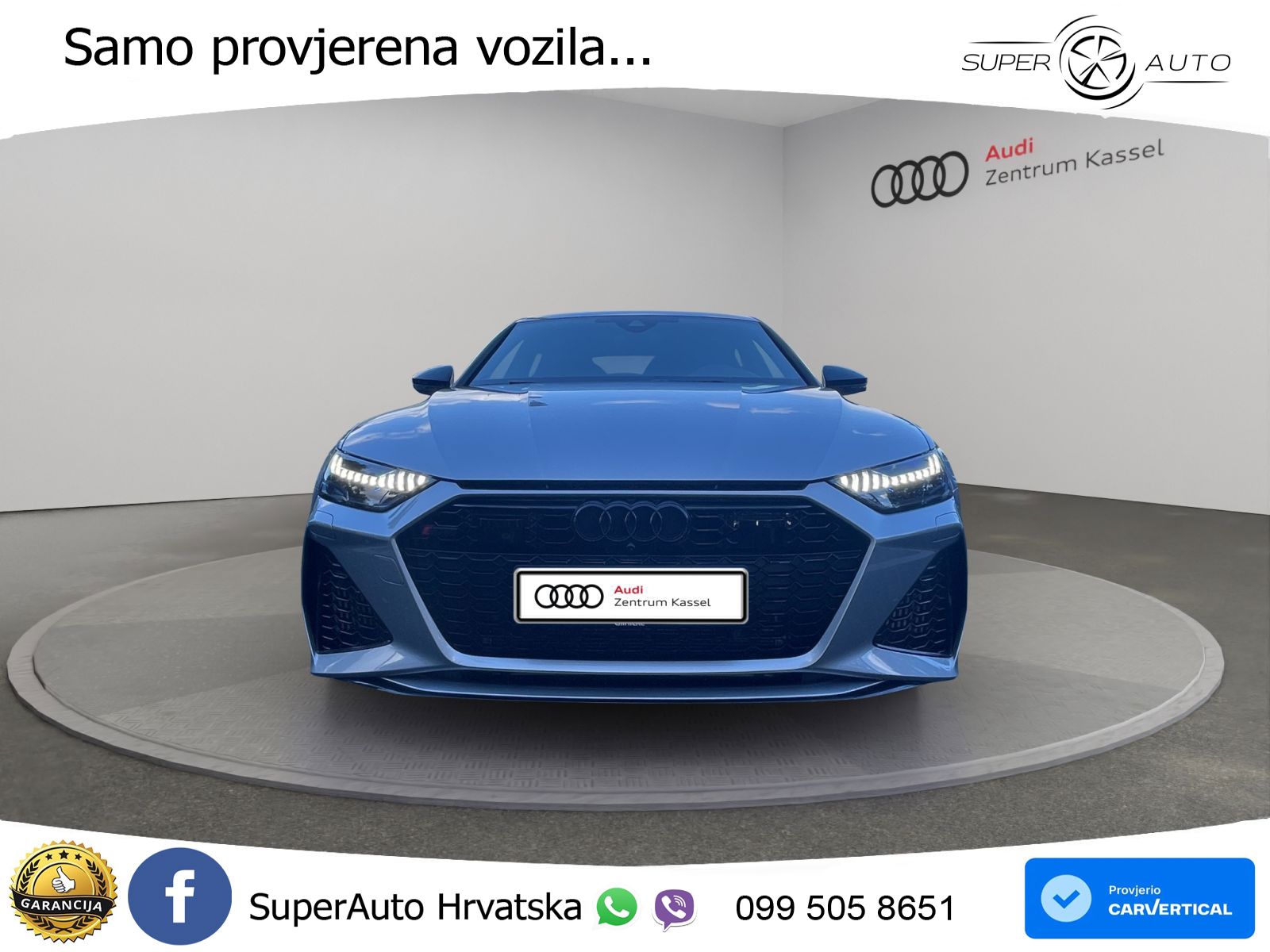 Audi RS7 4.0 TFSI V8 (600 KS) quattro tiptronic LED+GR SJED+ACC