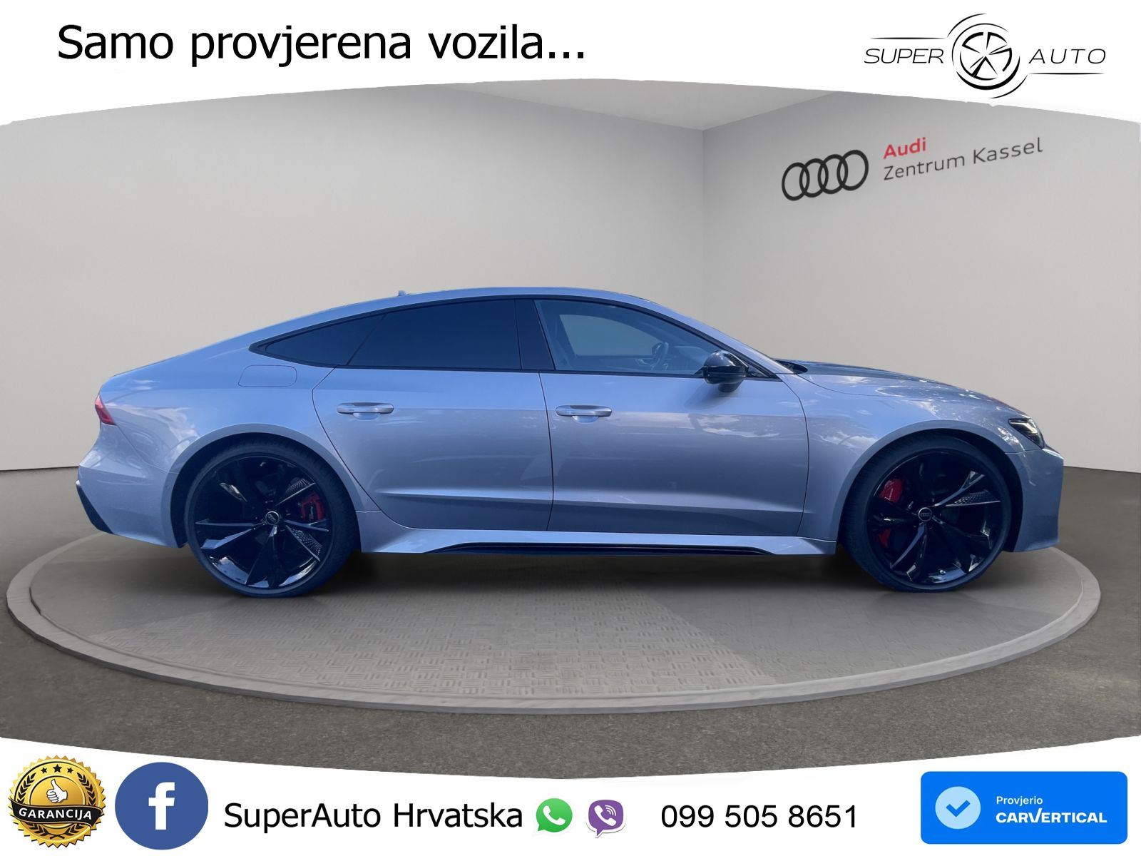 Audi RS7 4.0 TFSI V8 (600 KS) quattro tiptronic LED+GR SJED+ACC