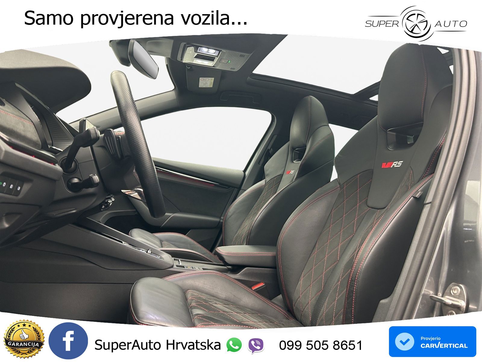 Škoda Octavia Combi RS 2.0 TDI (200 KS) DSG LED+GR SJED+ACC