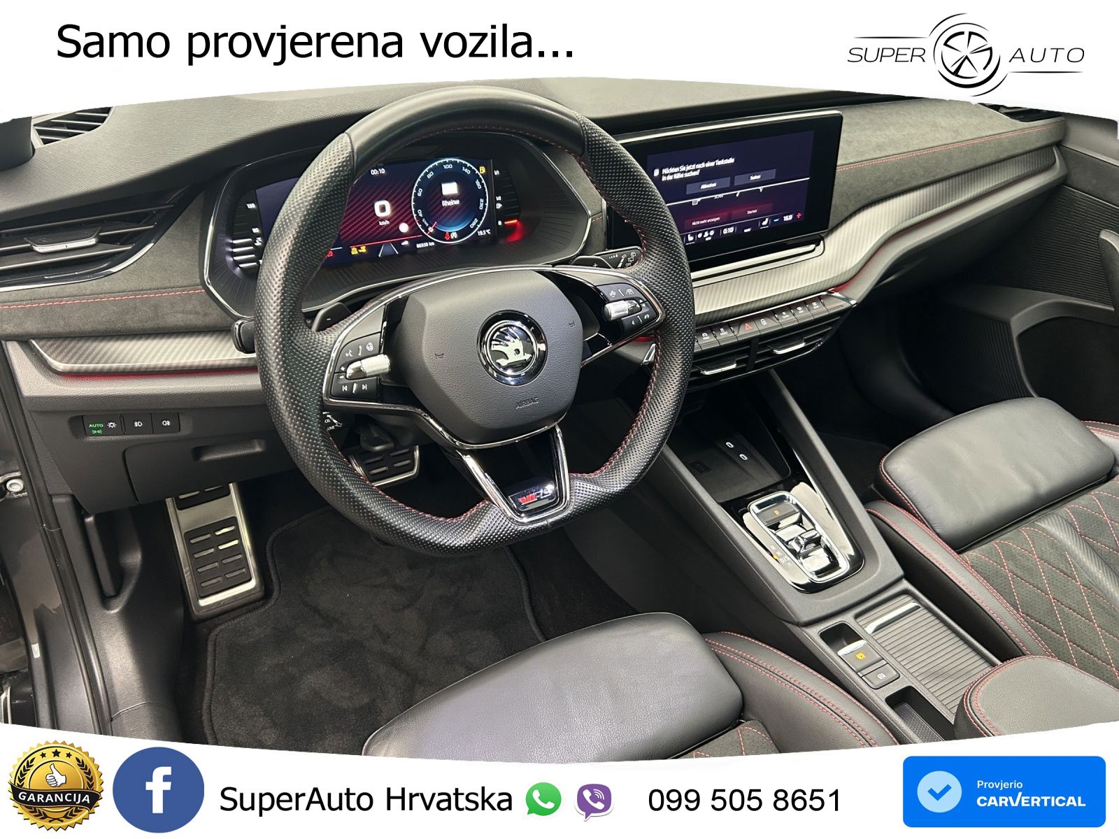 Škoda Octavia Combi RS 2.0 TDI (200 KS) DSG LED+GR SJED+ACC