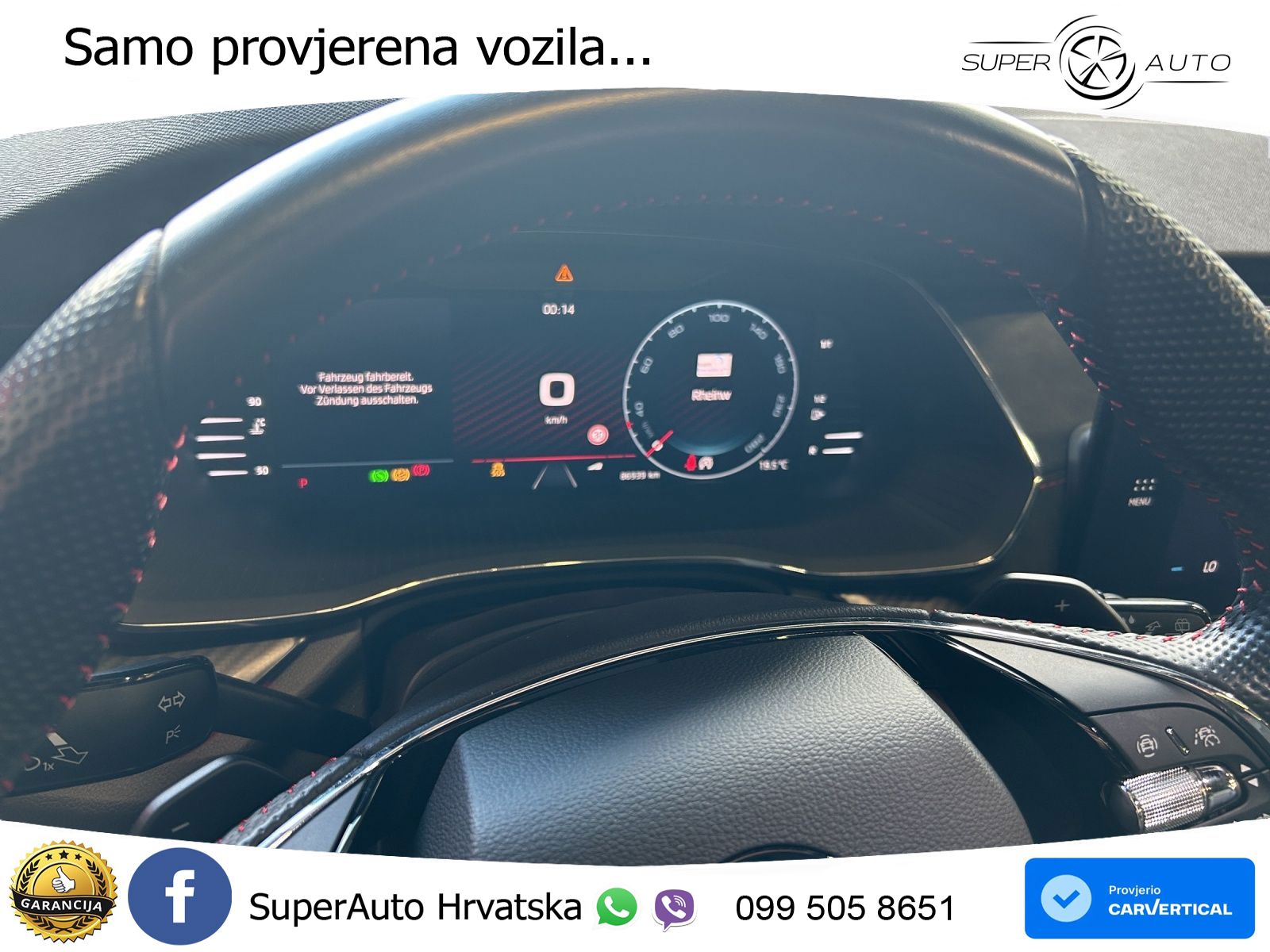 Škoda Octavia Combi RS 2.0 TDI (200 KS) DSG LED+GR SJED+ACC