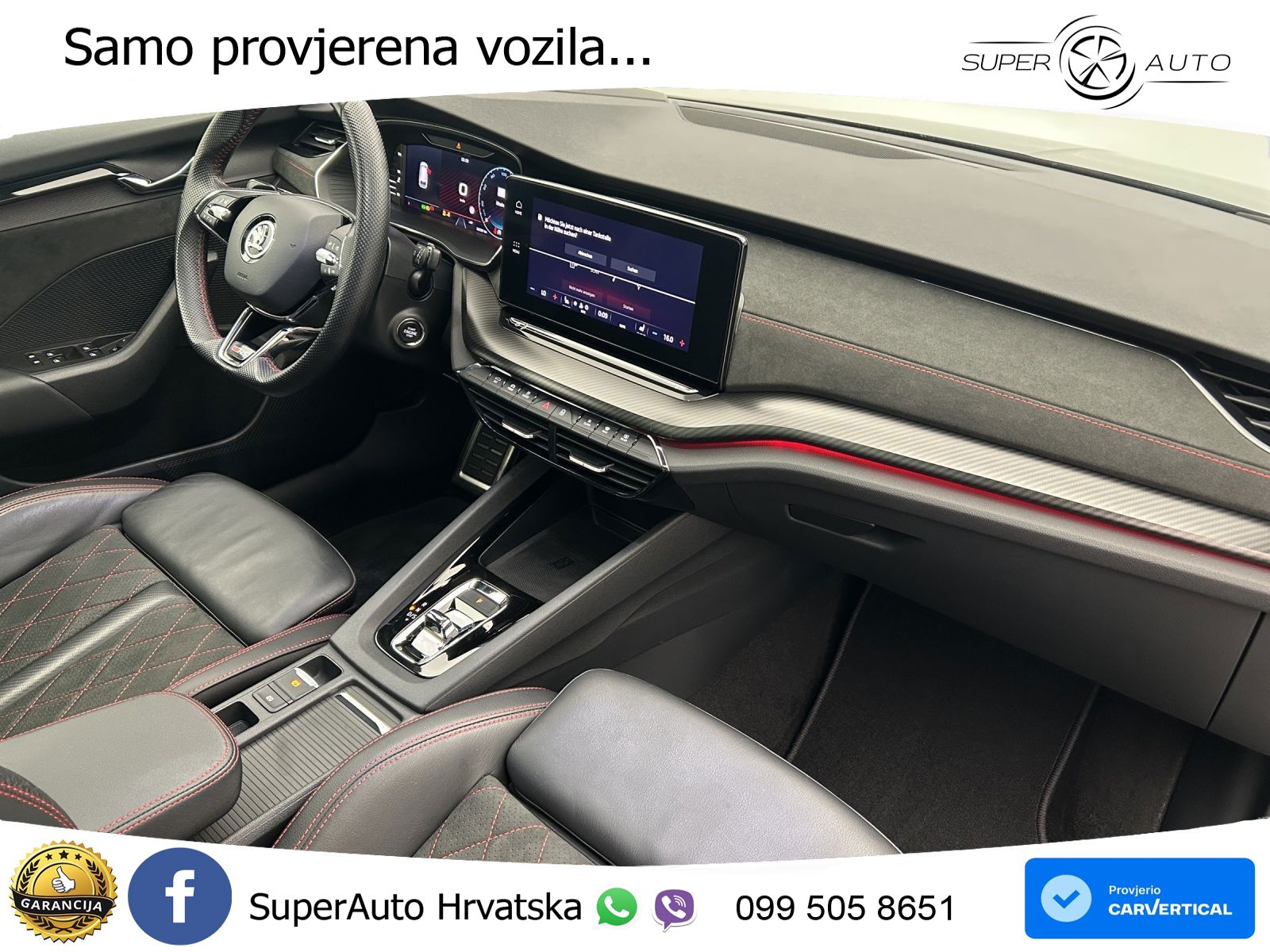 Škoda Octavia Combi RS 2.0 TDI (200 KS) DSG LED+GR SJED+ACC