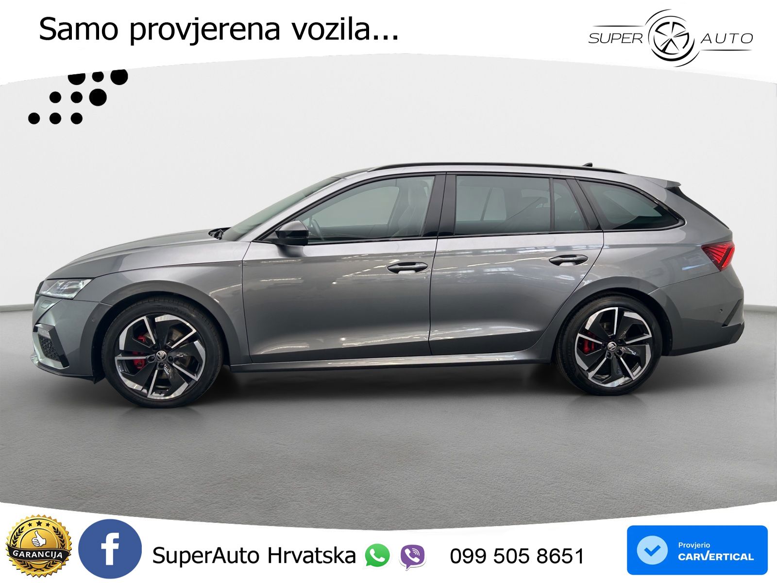 Škoda Octavia Combi RS 2.0 TDI (200 KS) DSG LED+GR SJED+ACC