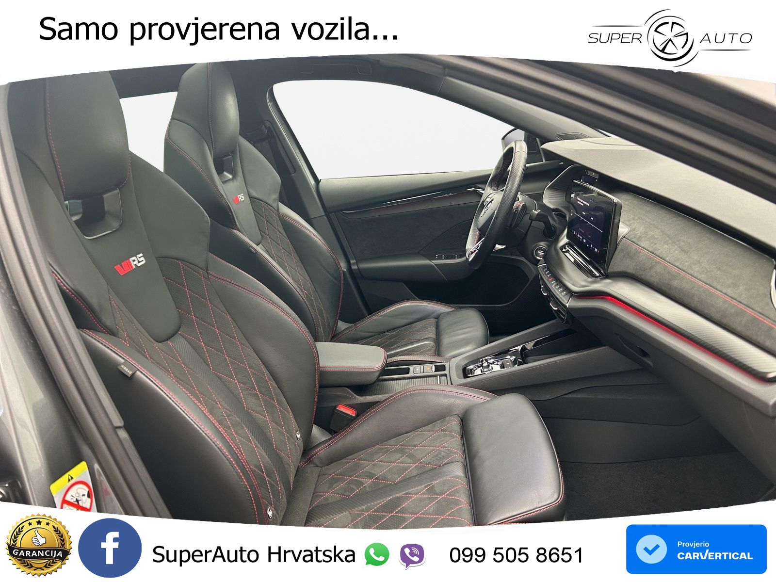 Škoda Octavia Combi RS 2.0 TDI (200 KS) DSG LED+GR SJED+ACC