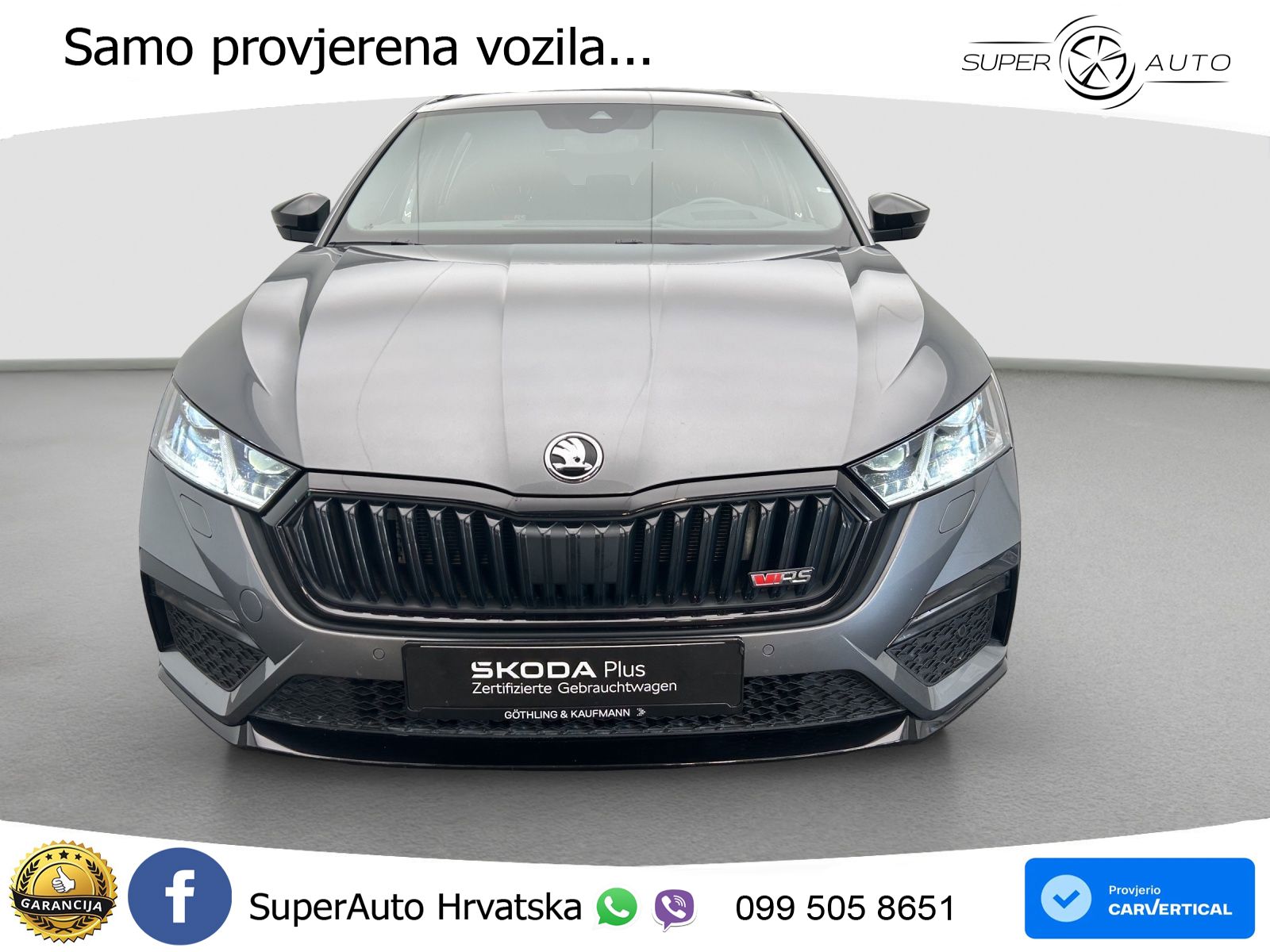 Škoda Octavia Combi RS 2.0 TDI (200 KS) DSG LED+GR SJED+ACC